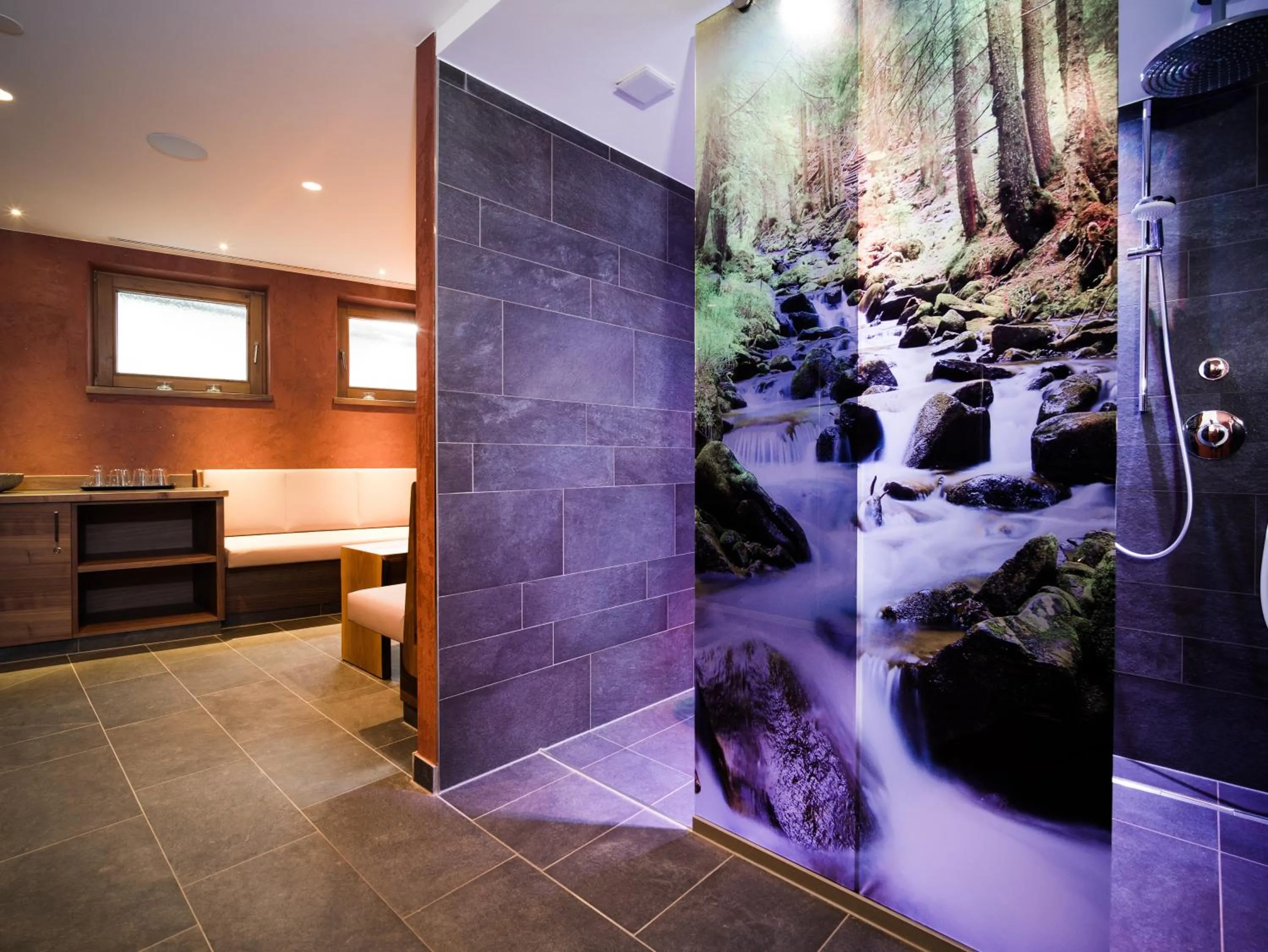 Sauna in Aparthotel Dorfplatzl Garni Apartments & B&B