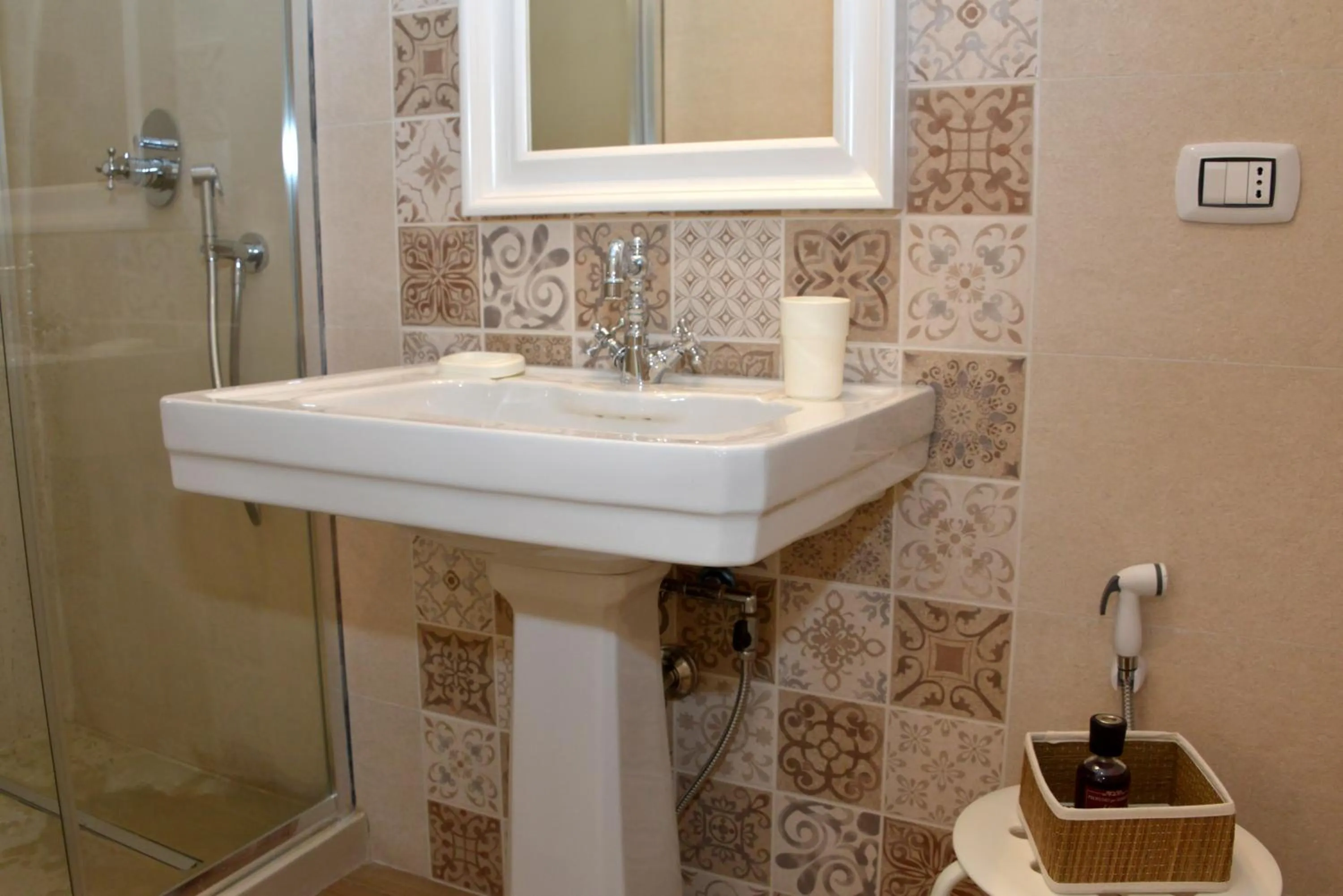 Shower in Casa Baldassarre