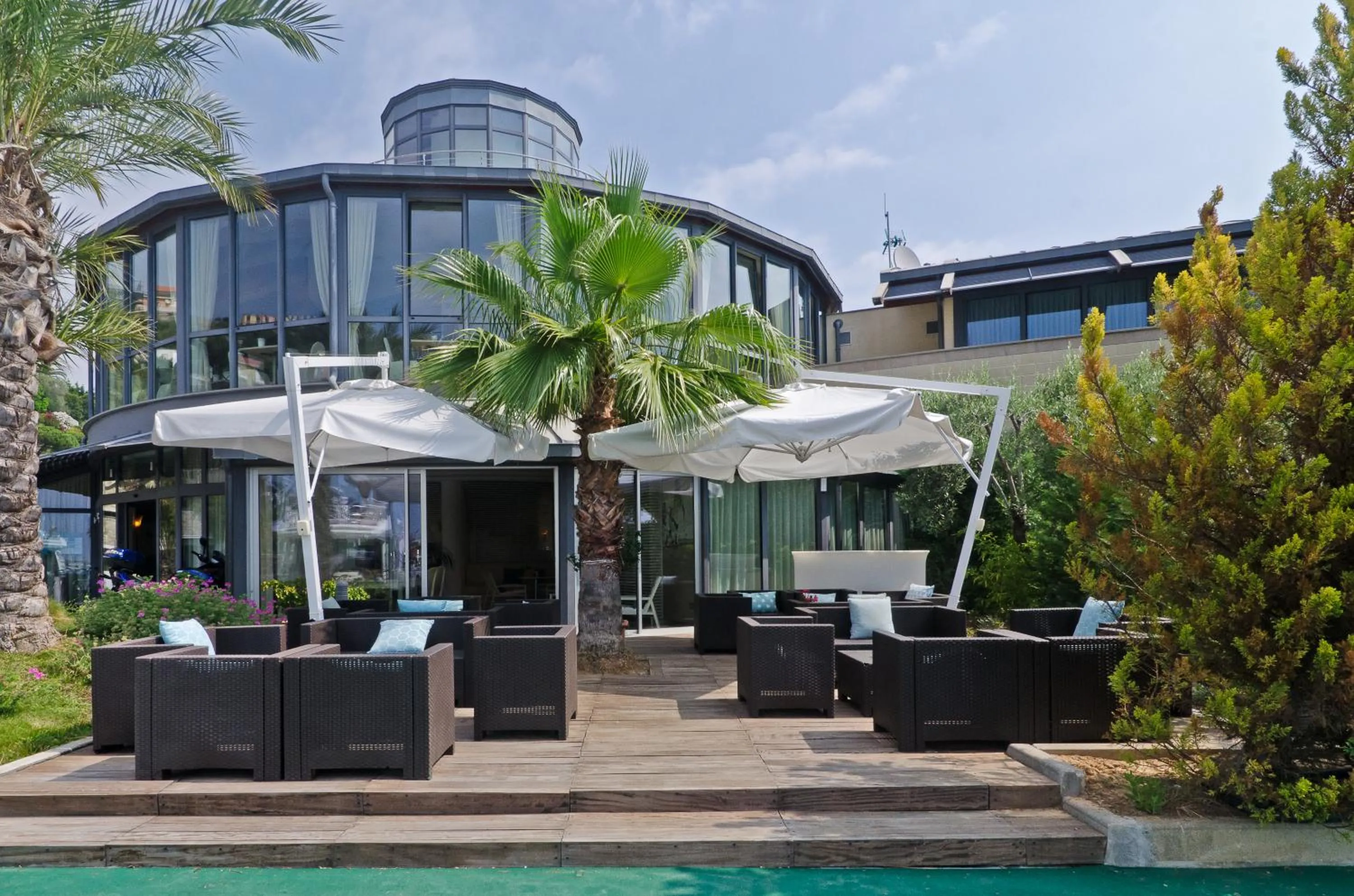 Patio in Hotel Riviera dei Fiori