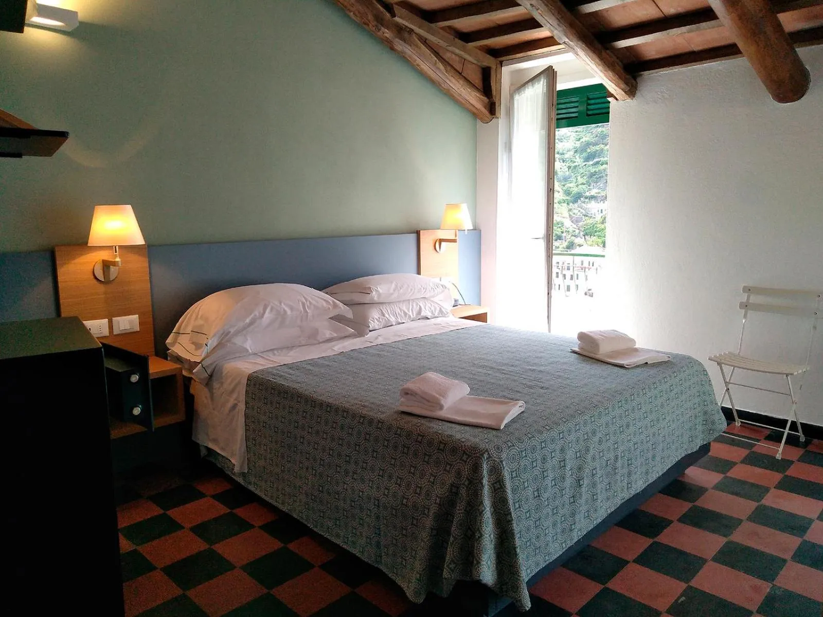 Bed in Hotel Gianni Franzi