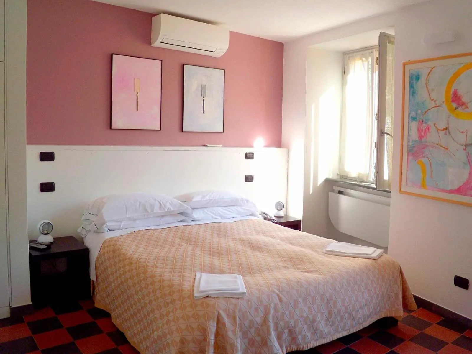 Bed in Hotel Gianni Franzi