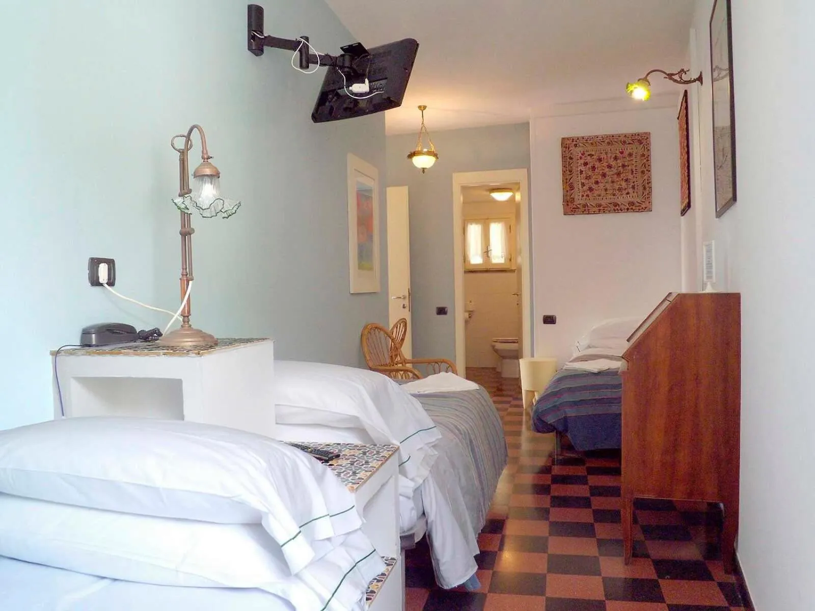 Bed in Hotel Gianni Franzi