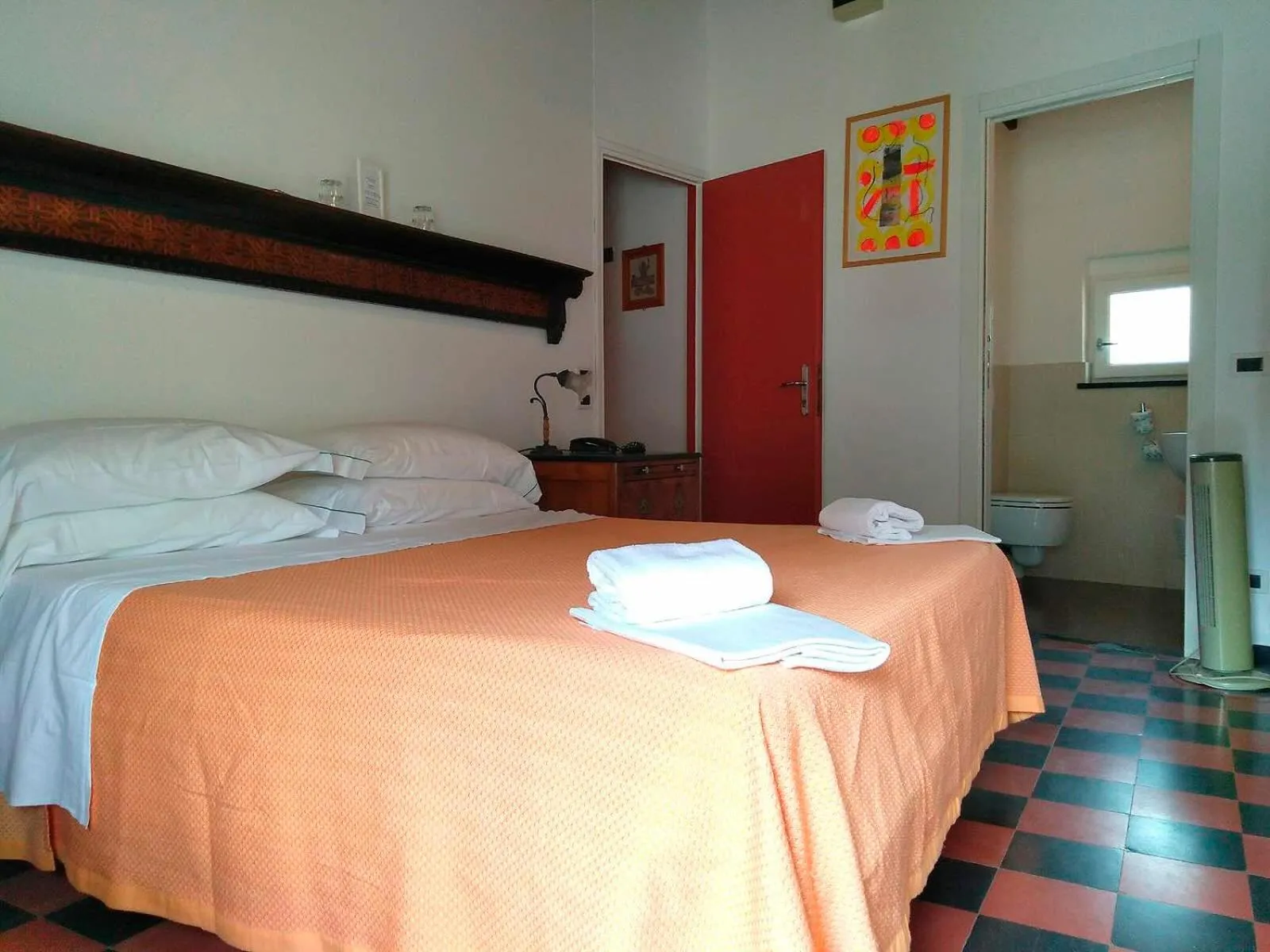 Bed in Hotel Gianni Franzi