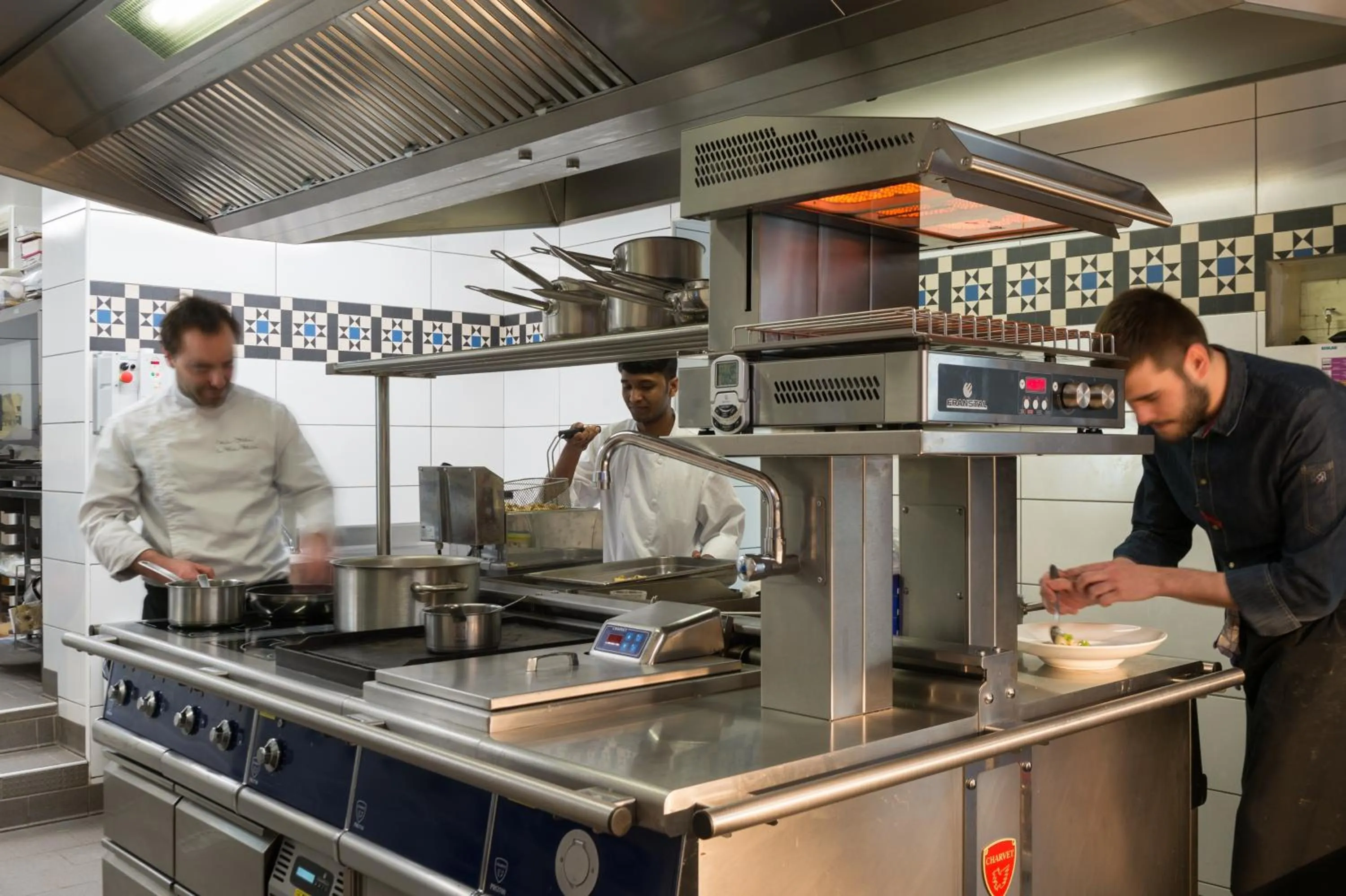 Staff in La Ferme Blanche, The Originals Relais