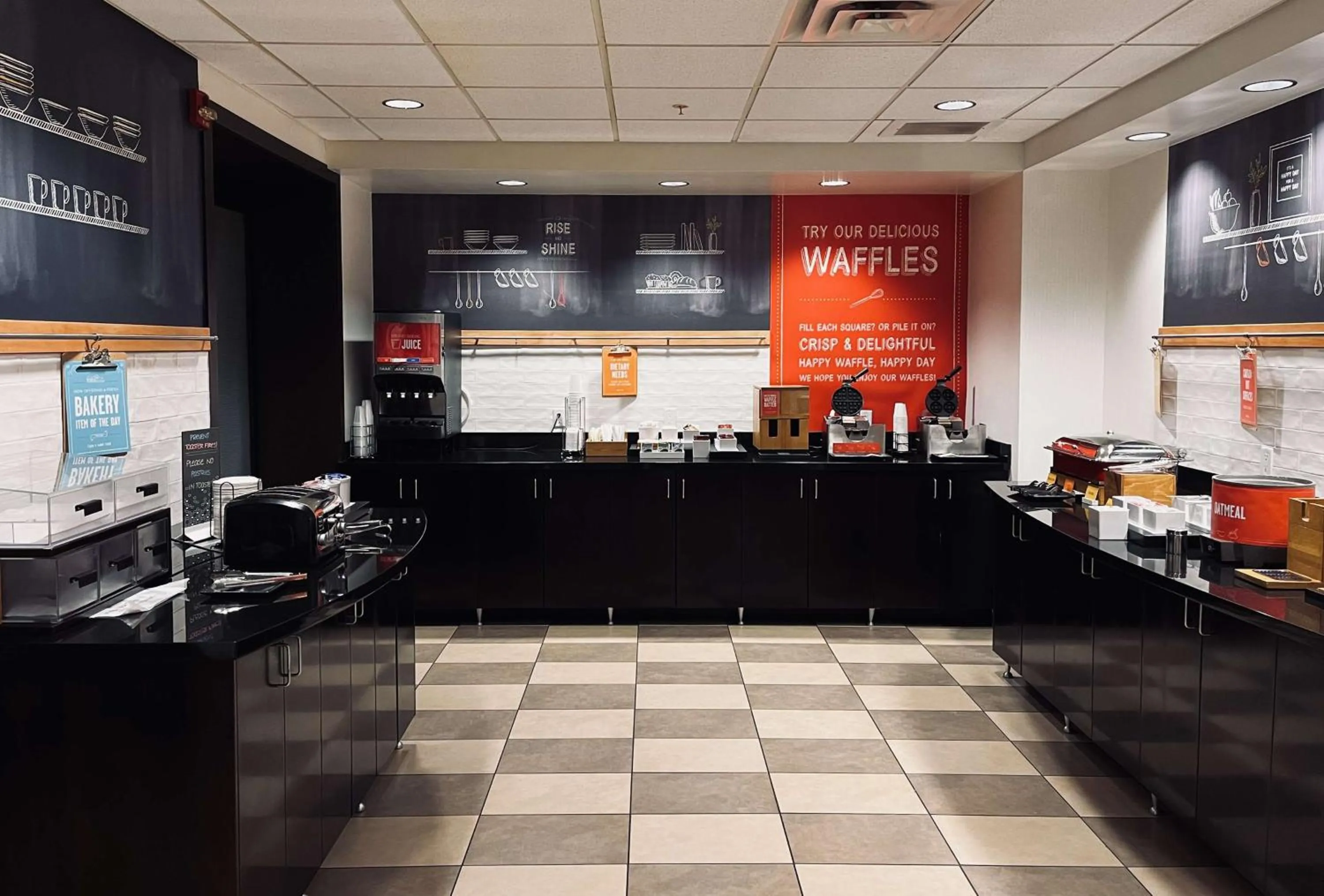 Breakfast in Hampton Inn & Suites by Hilton Lethbridge