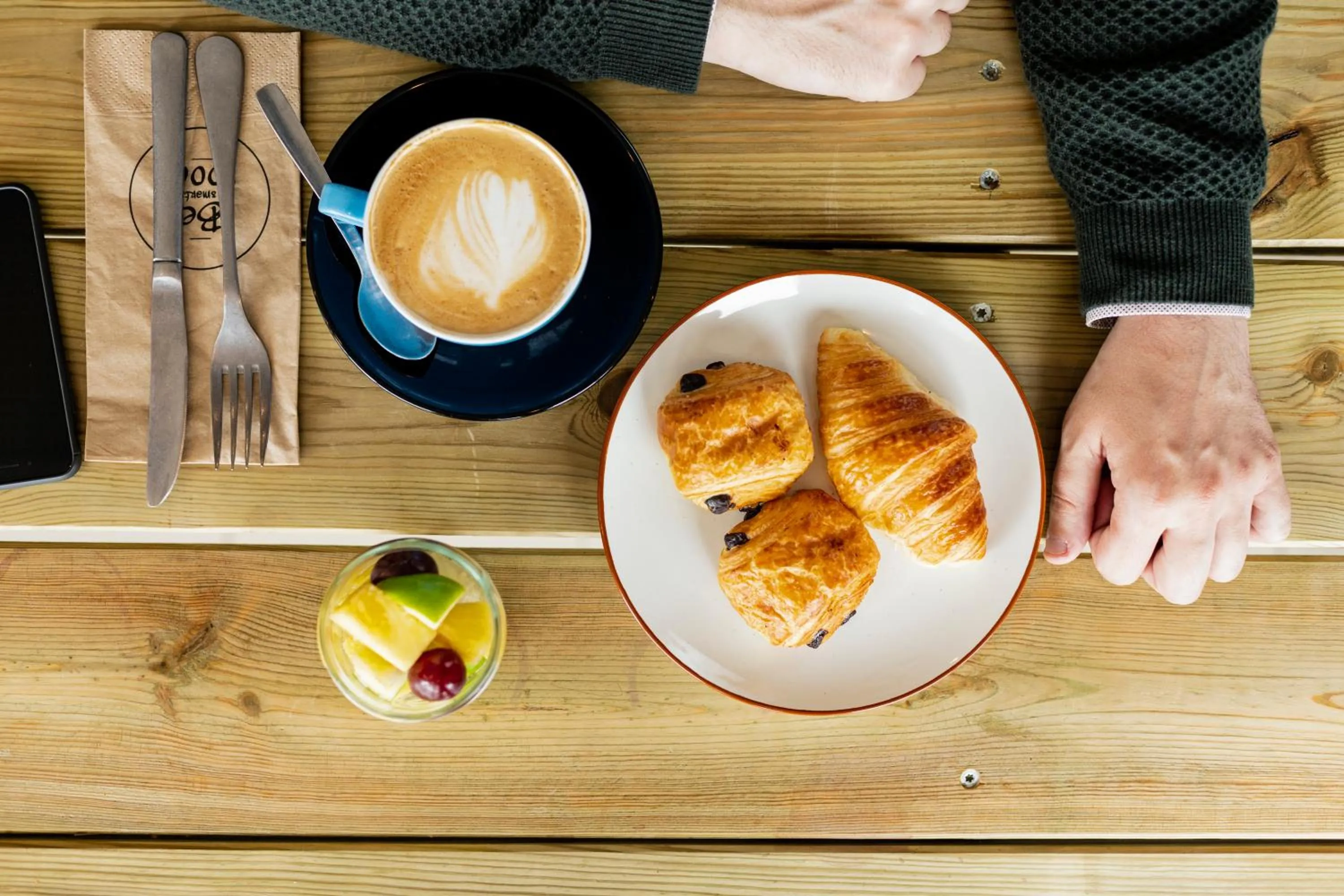 Continental breakfast in Ibis Budget Oviedo