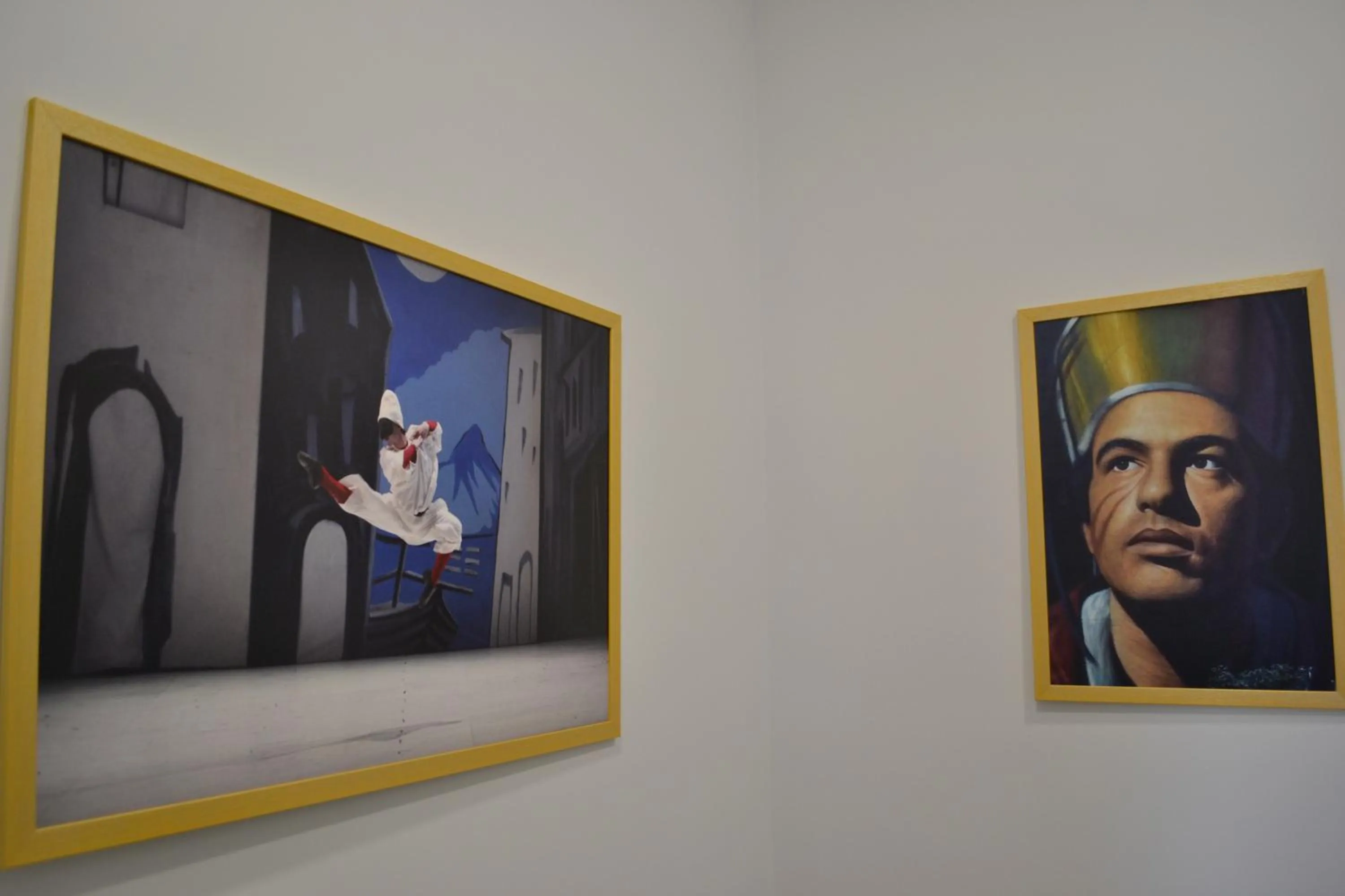 Decorative detail in Il Viaggio di Dante Historical Center