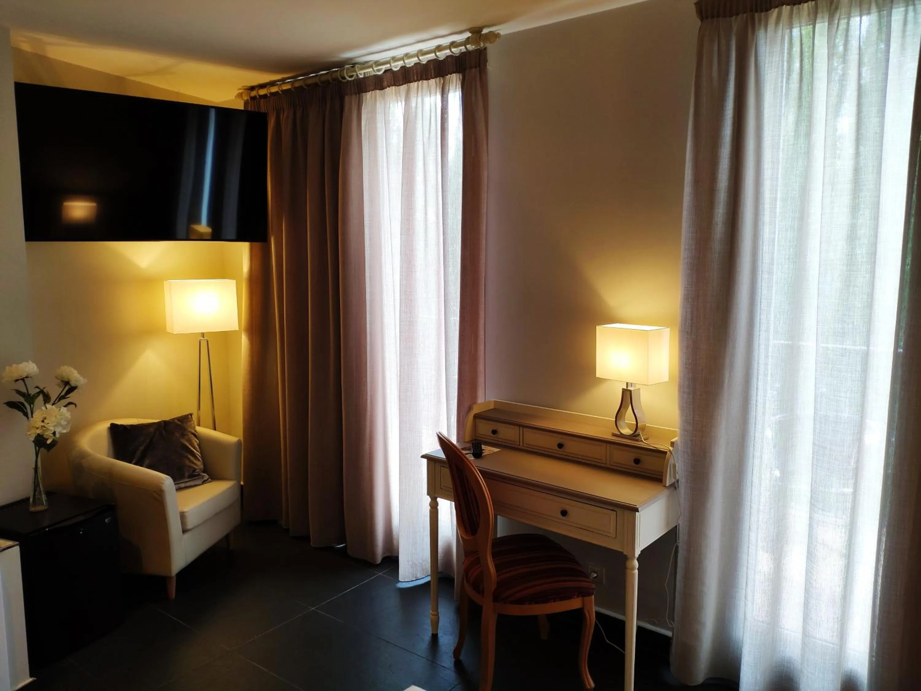 Bed in Hotel Puerta del Arco