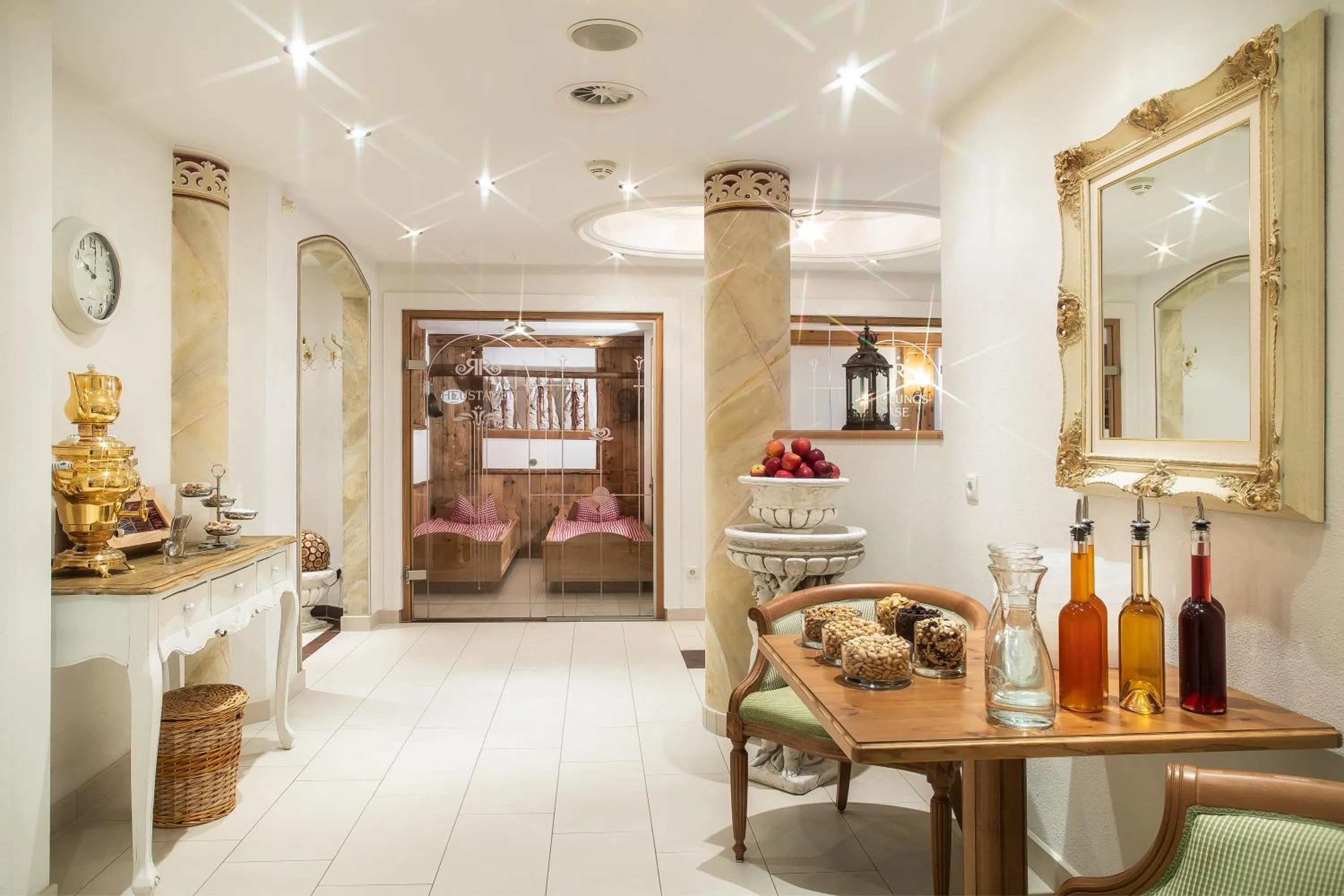 Spa and wellness centre/facilities in Hotel Riedl im Zillertal