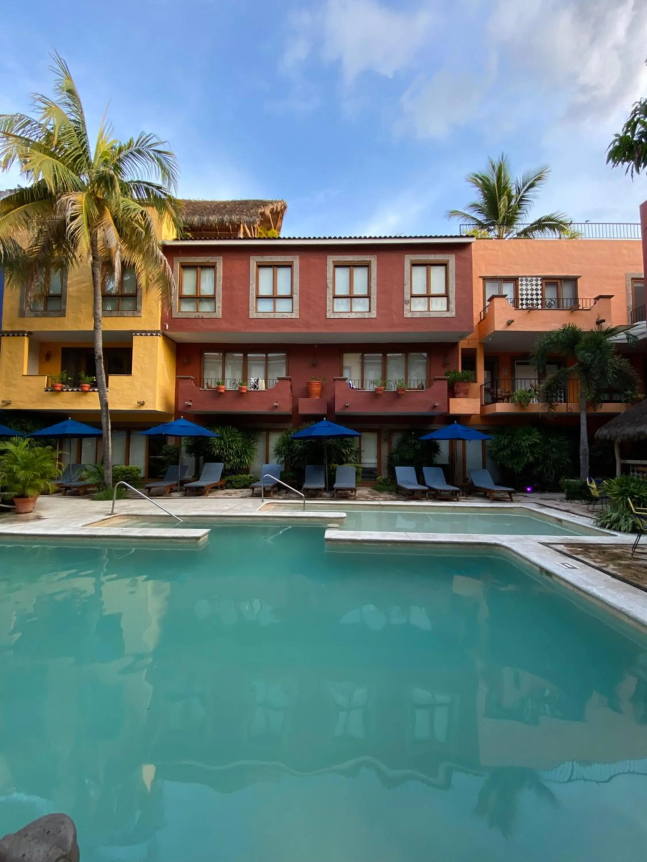 Swimming pool in Casa Lotería -Pueblito Sayulita- Colorful, Family and Relax Experience with Private Parking and Pool