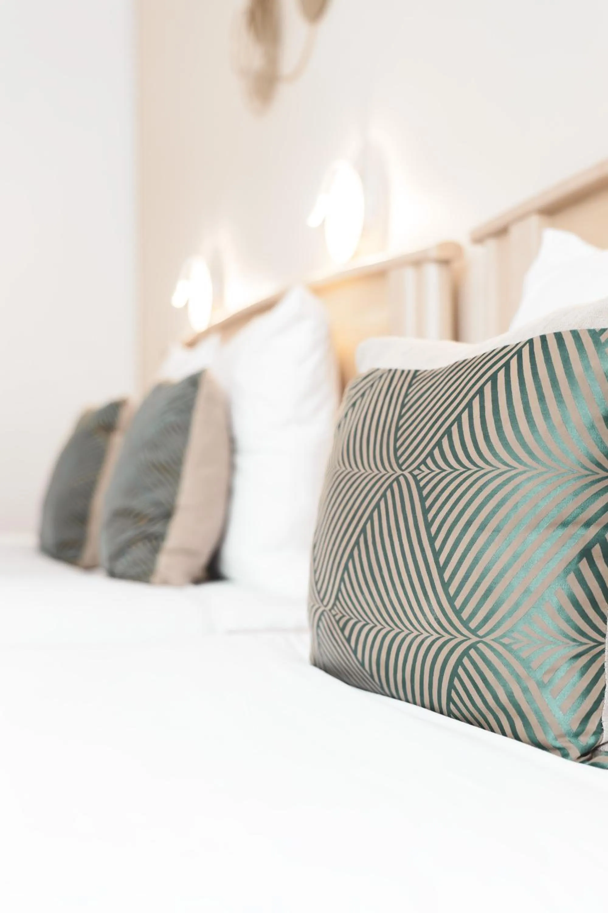 Decorative detail, Bed in Hotel Corona -Rodier-