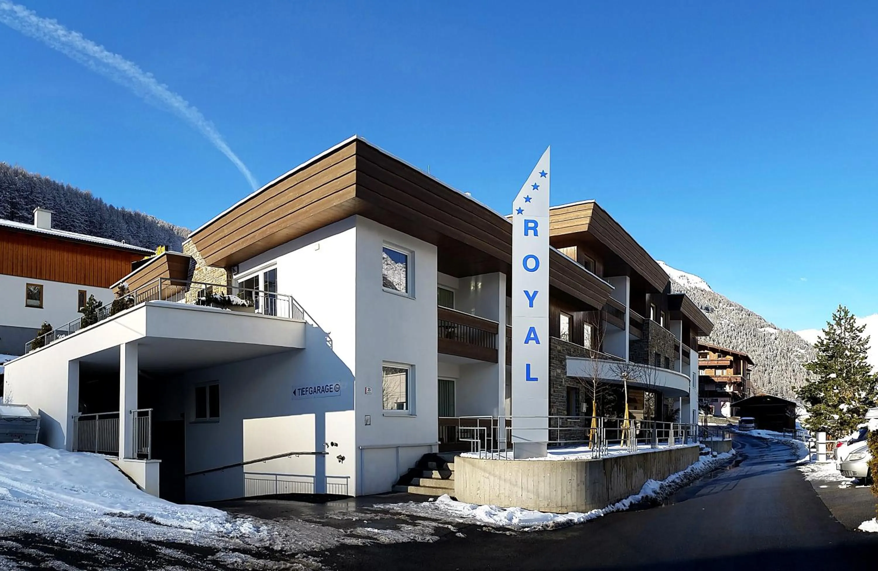 Property building in Royal Appartements Sölden