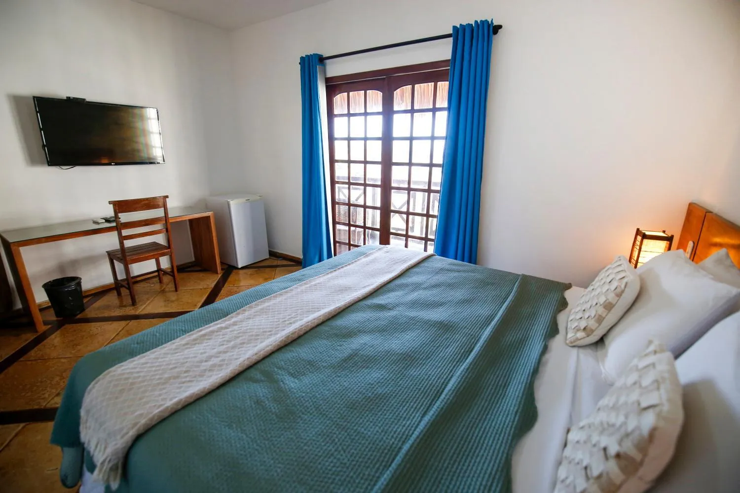 Bed in Pousada Tranquilandia Village