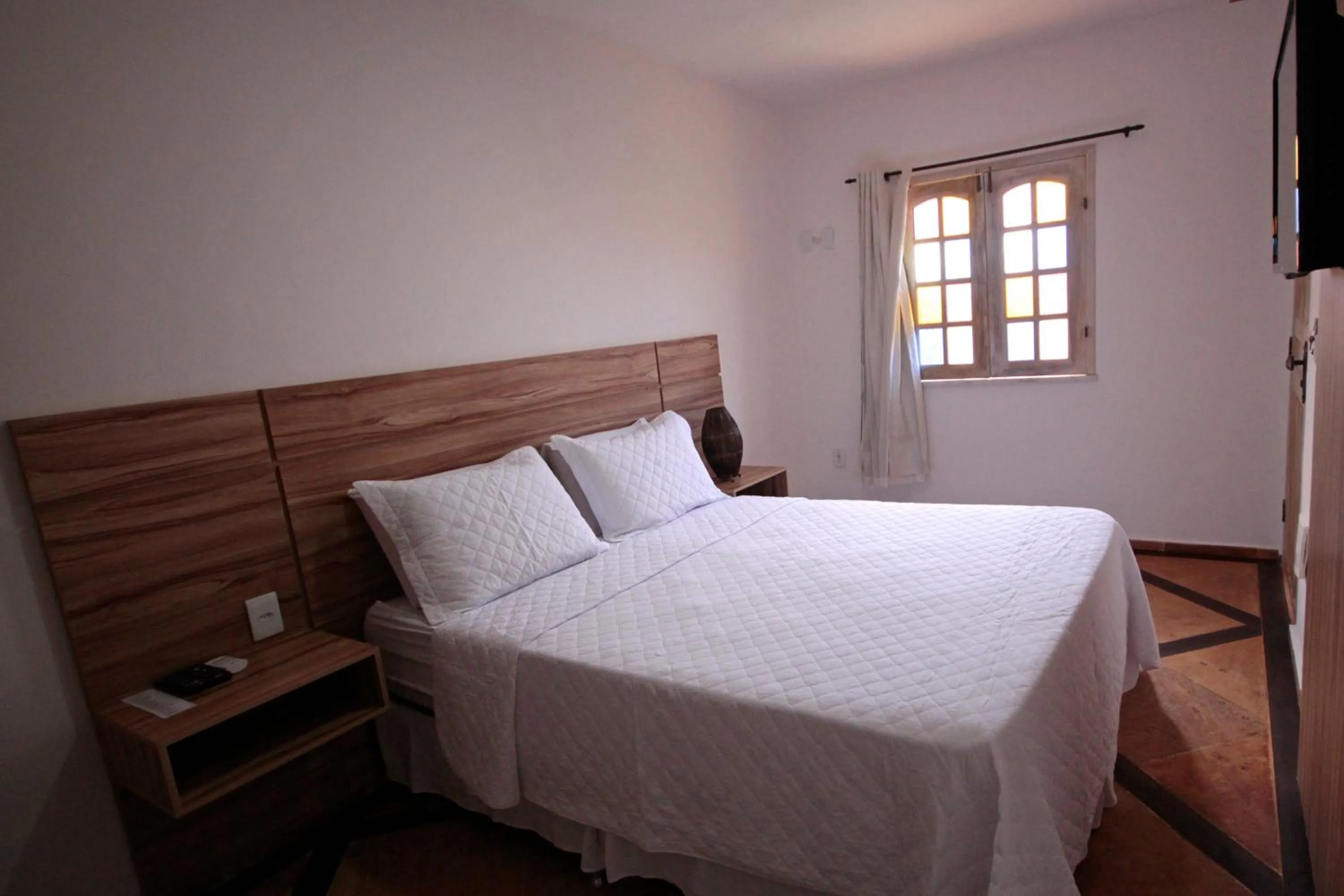 Bed in Pousada Tranquilandia Village