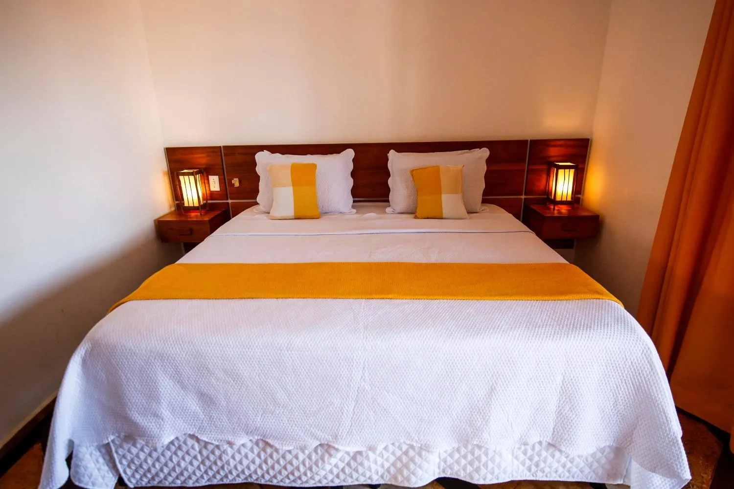 Bed in Pousada Tranquilandia Village