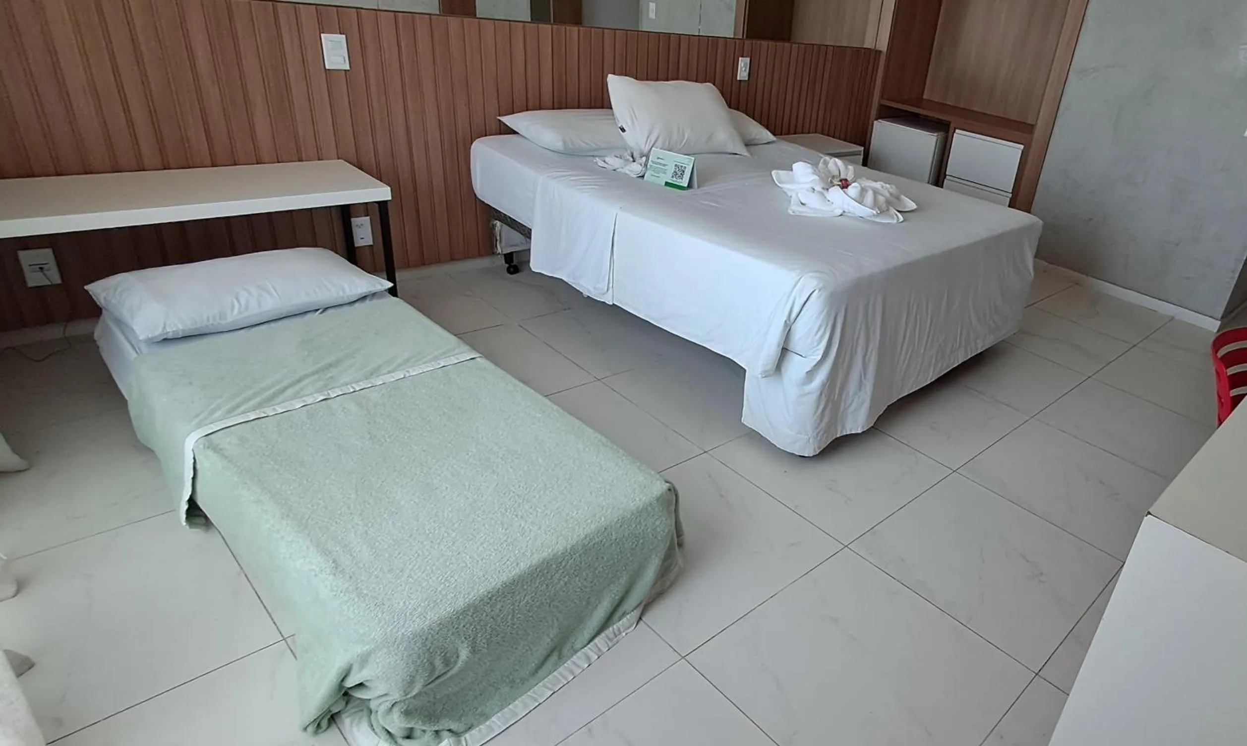 Bed in Ocean View Hotel