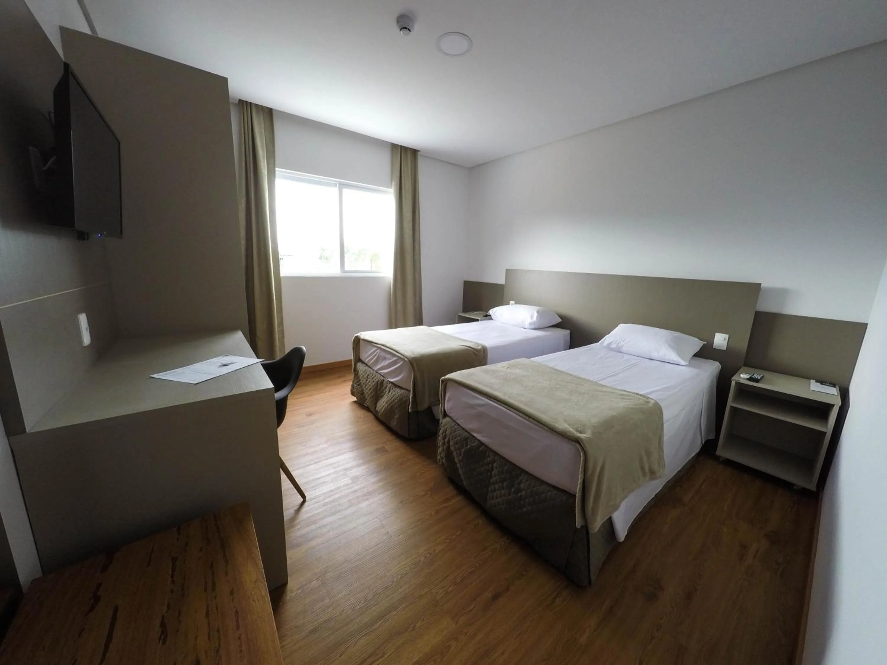 Bed in Tri Hotel São João Batista