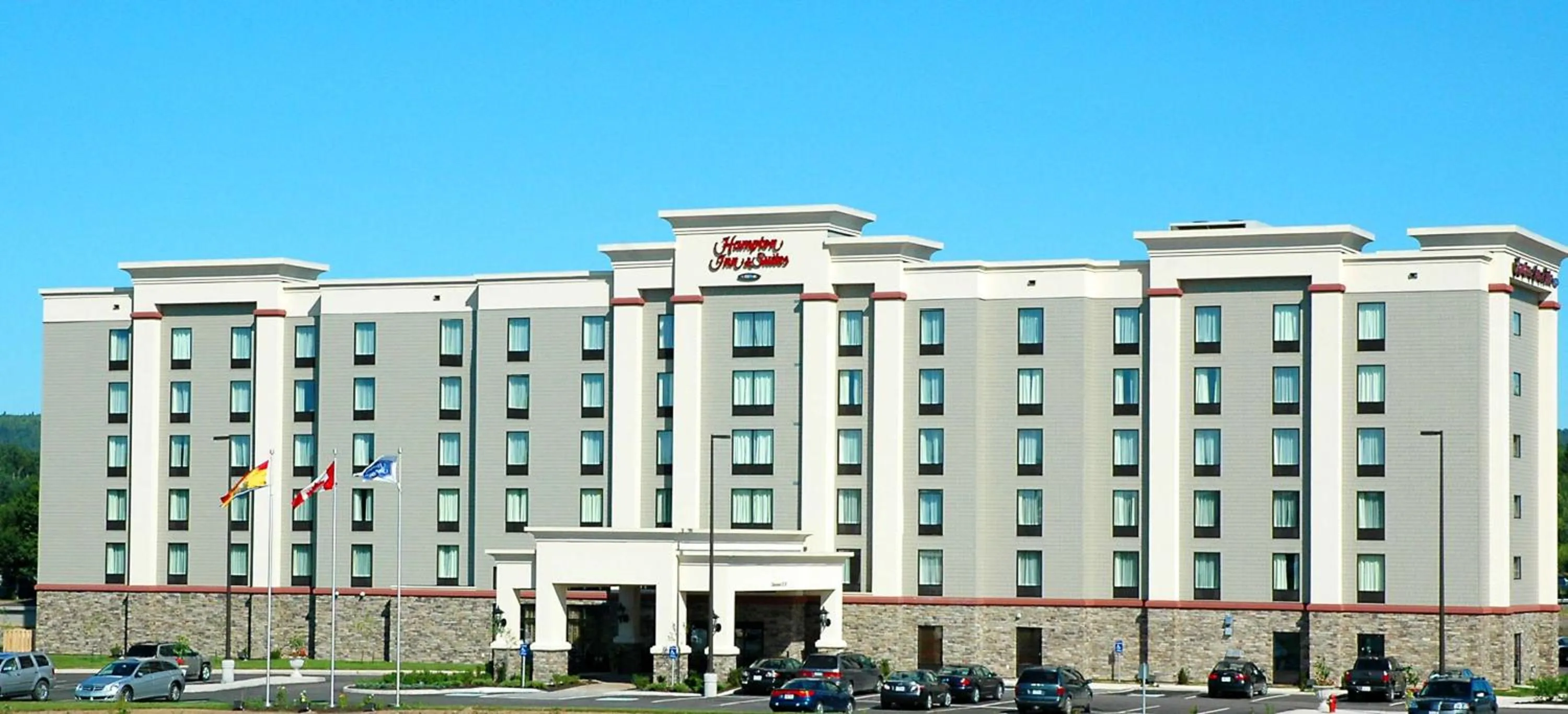 Property building in Hampton Inn & Suites by Hilton Moncton