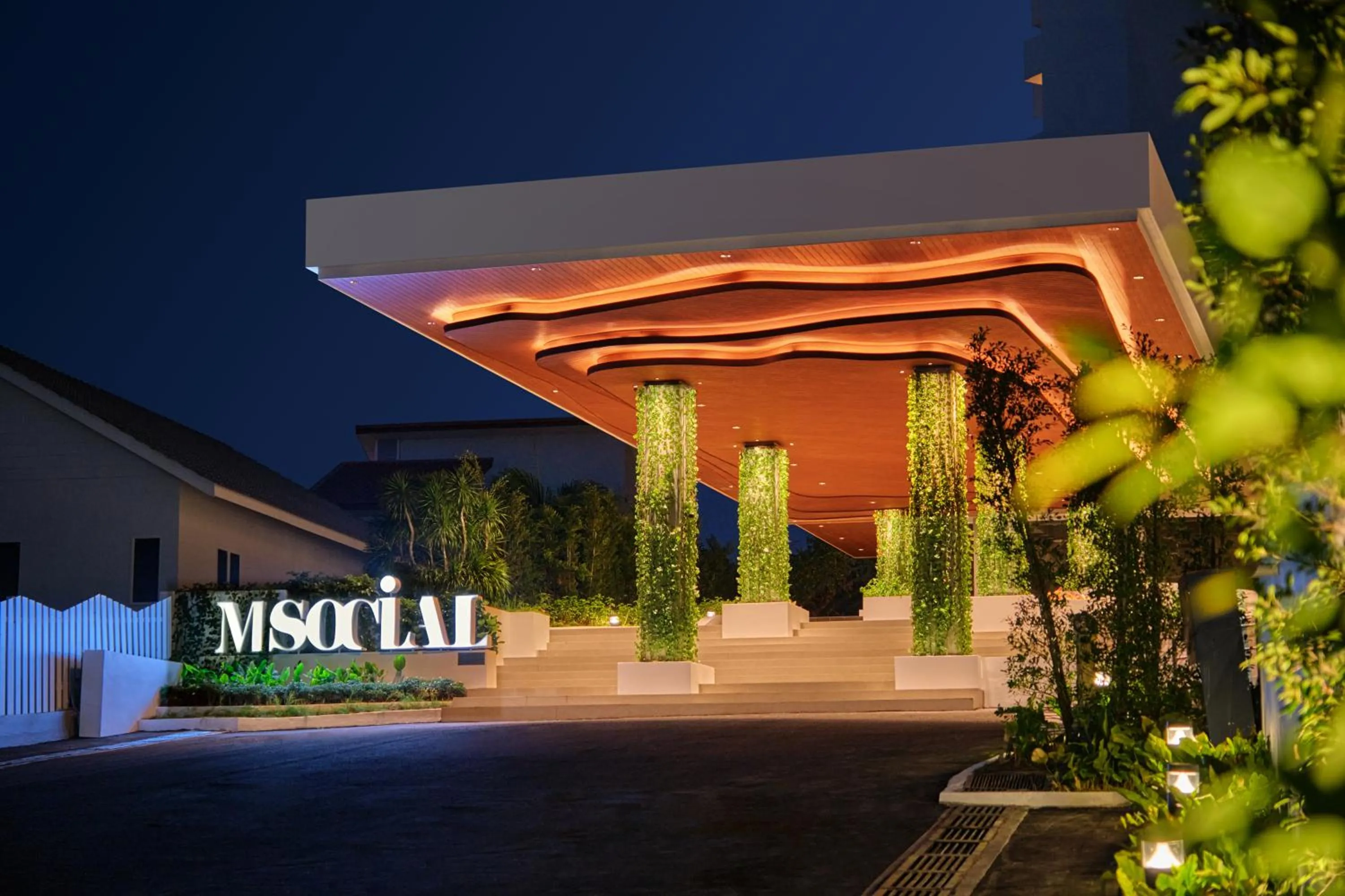 Facade/entrance in M Social Resort Penang