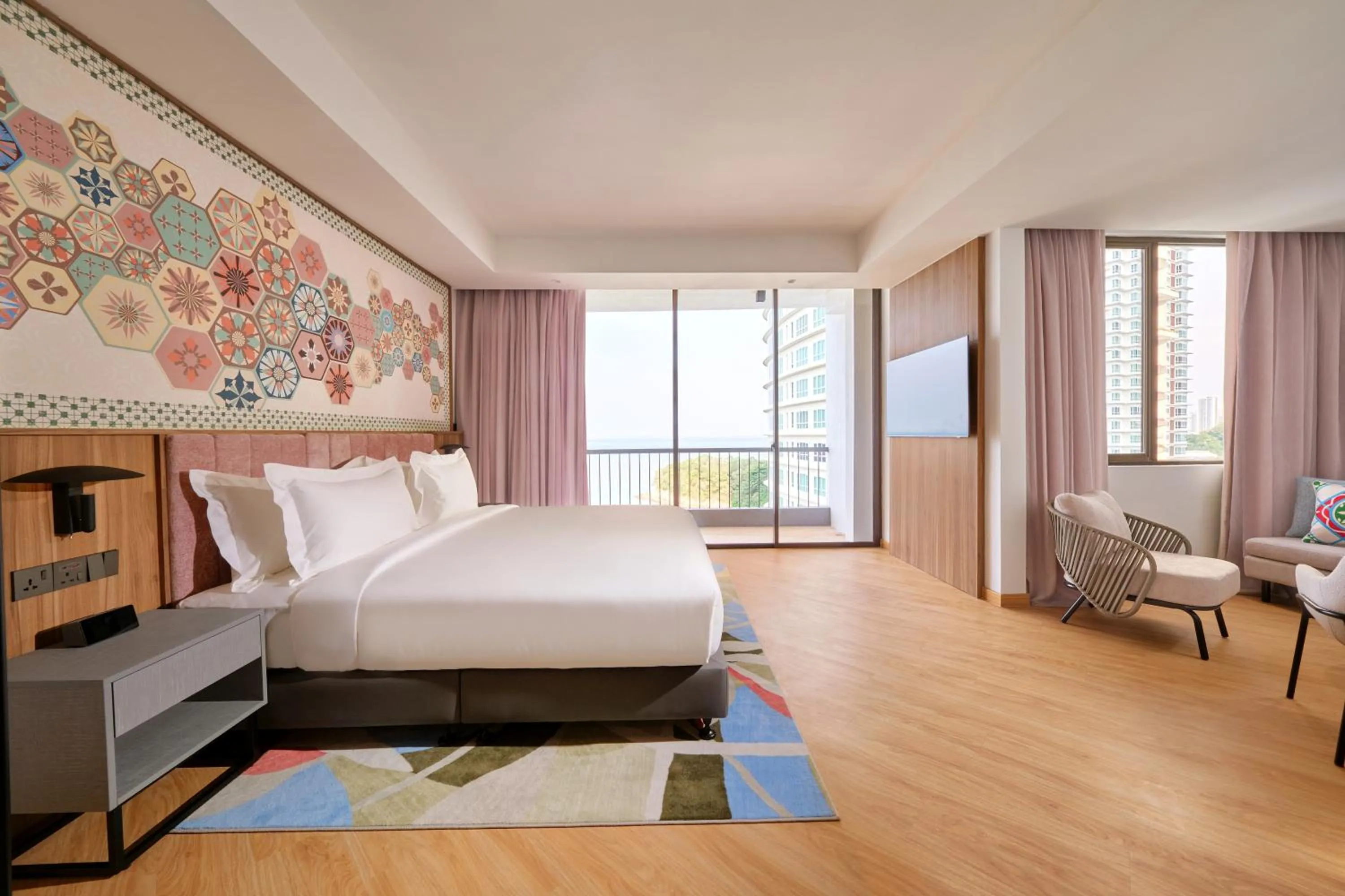 Bed in M Social Resort Penang