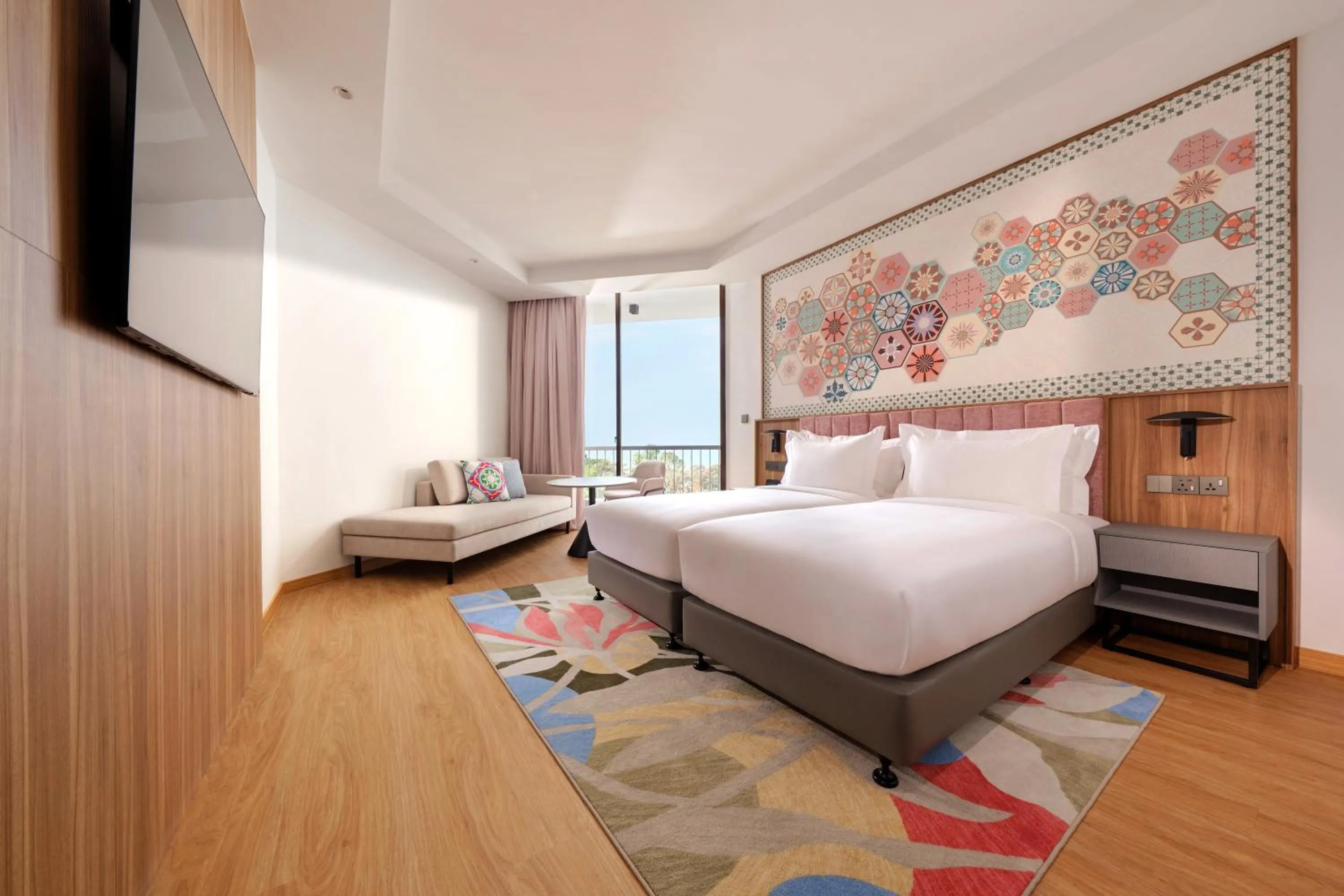 Bed in M Social Resort Penang