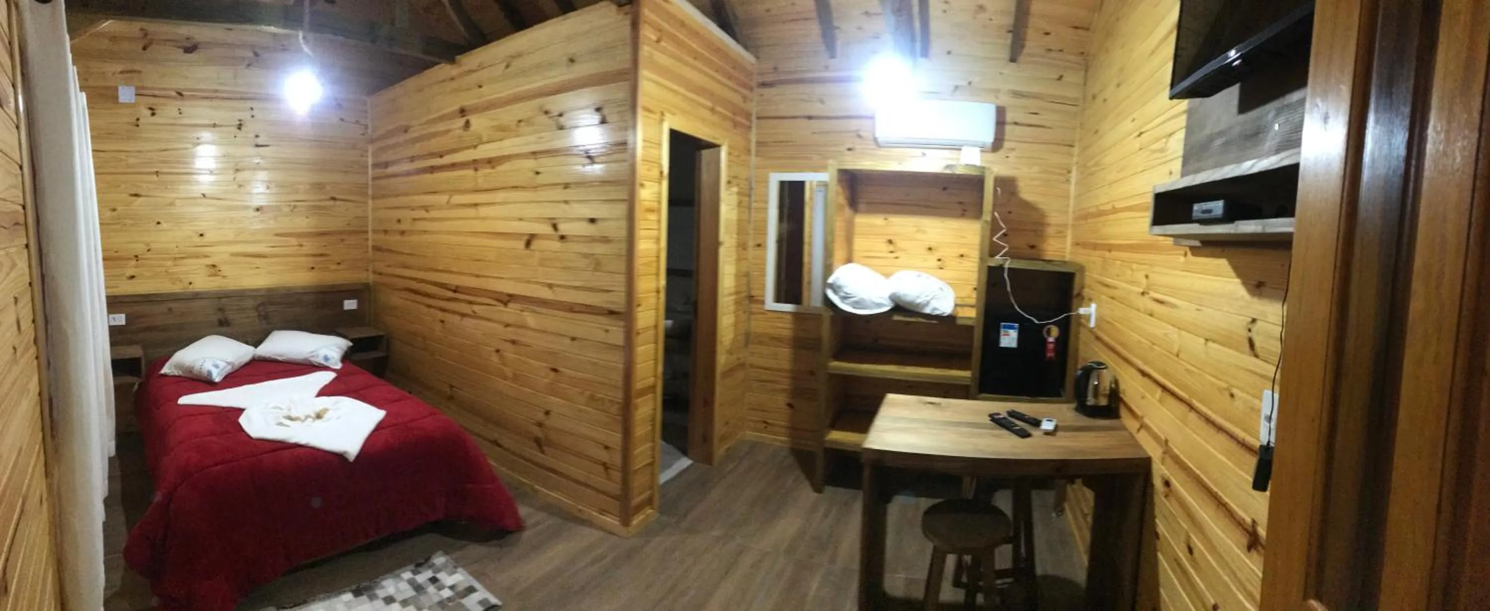 Bed in Pousada Santa Terezinha