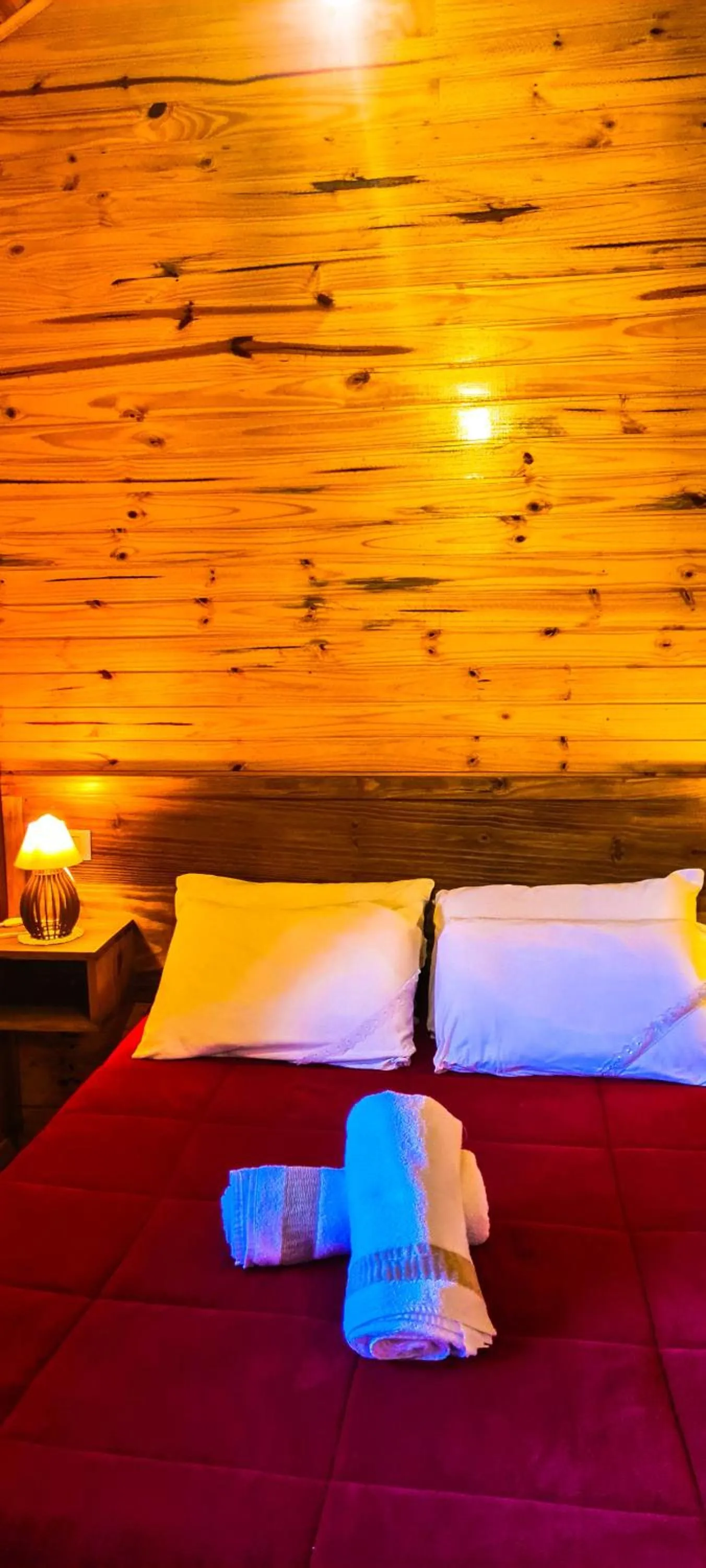 Bed in Pousada Santa Terezinha