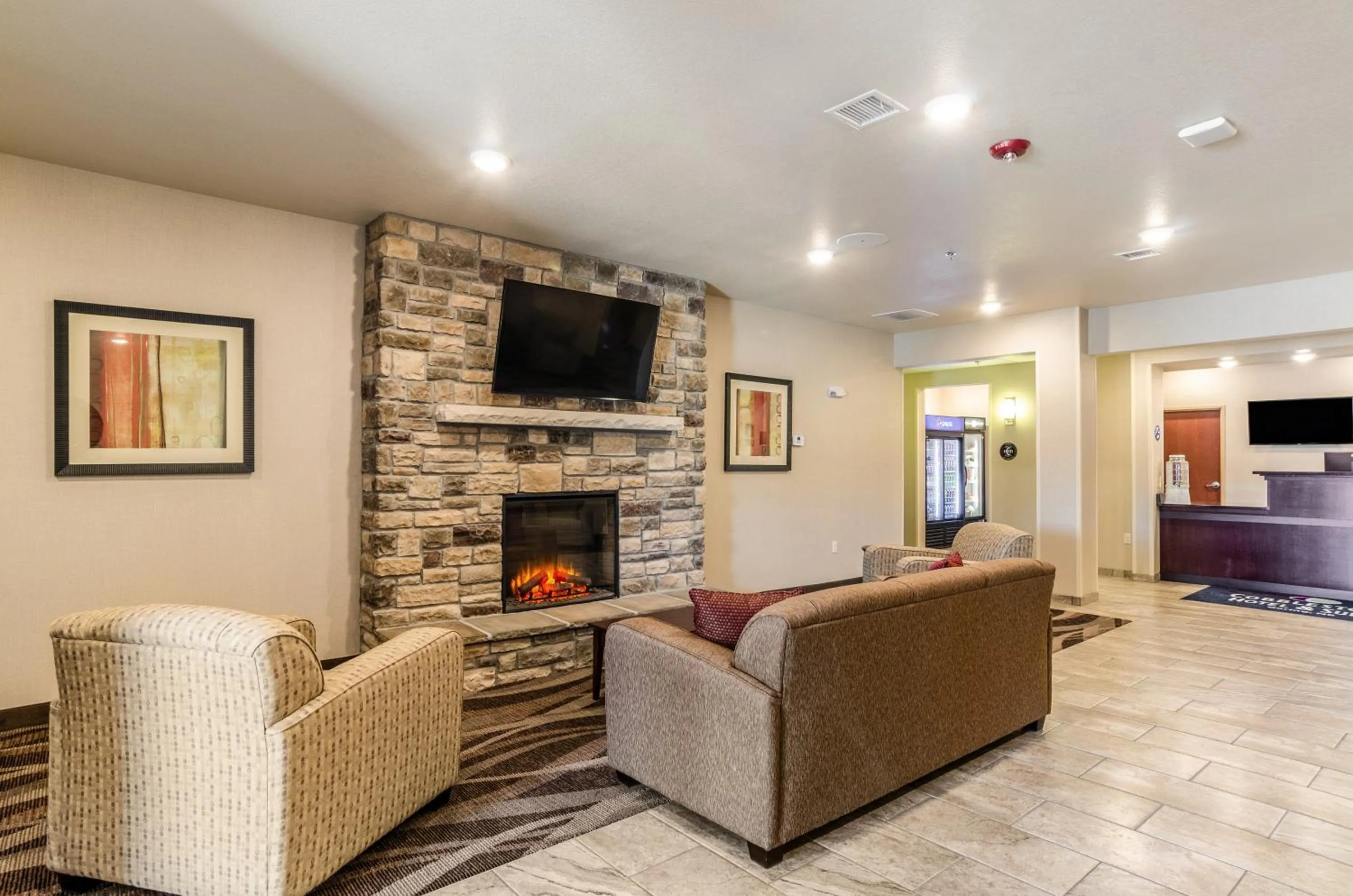 Lobby or reception in Cobblestone Hotel & Suites - Gering/Scottsbluff