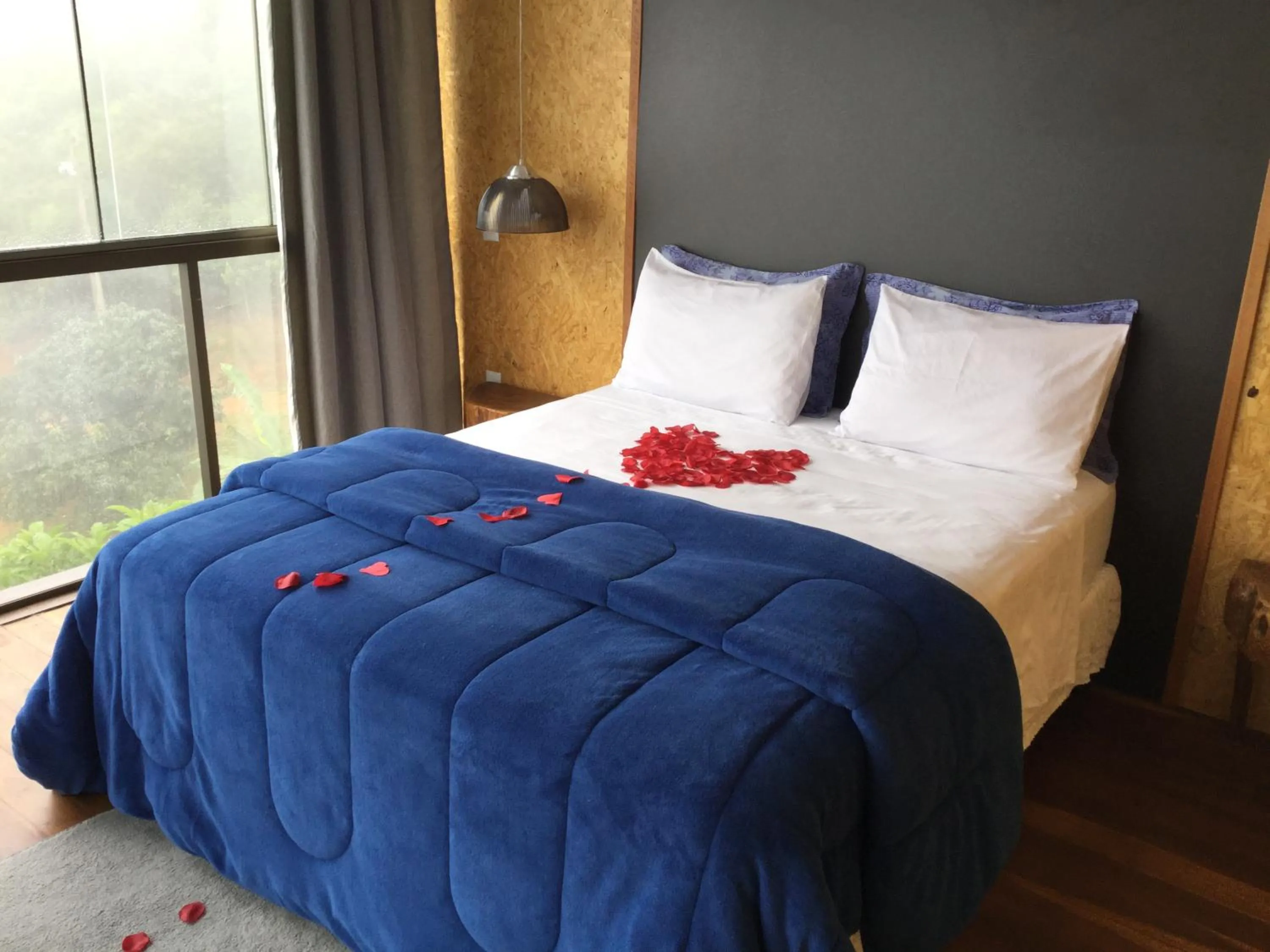 Bed in Pousada Restaurante Portal do Ceu