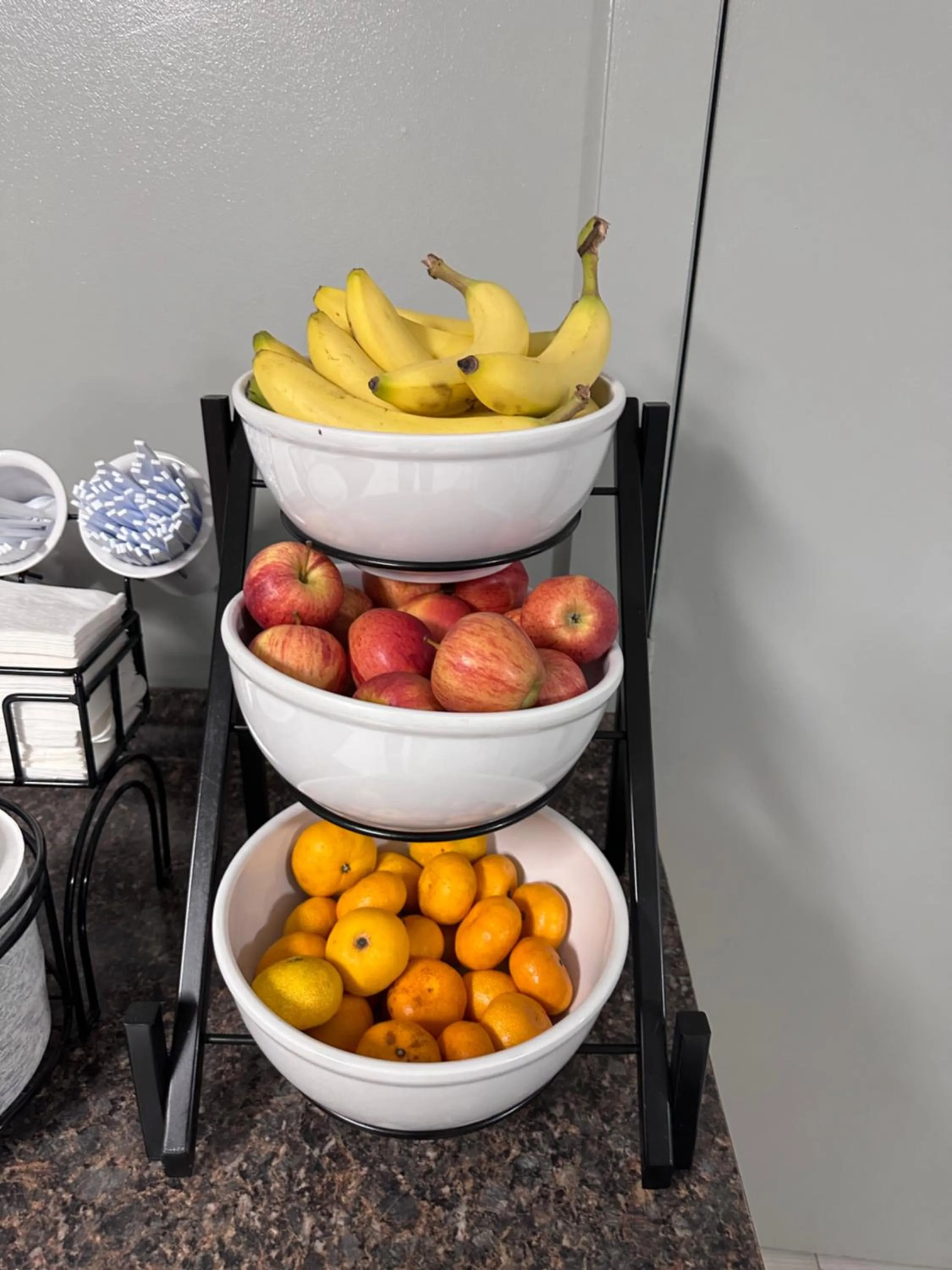 Buffet breakfast in Swiss Chalets Village Inn