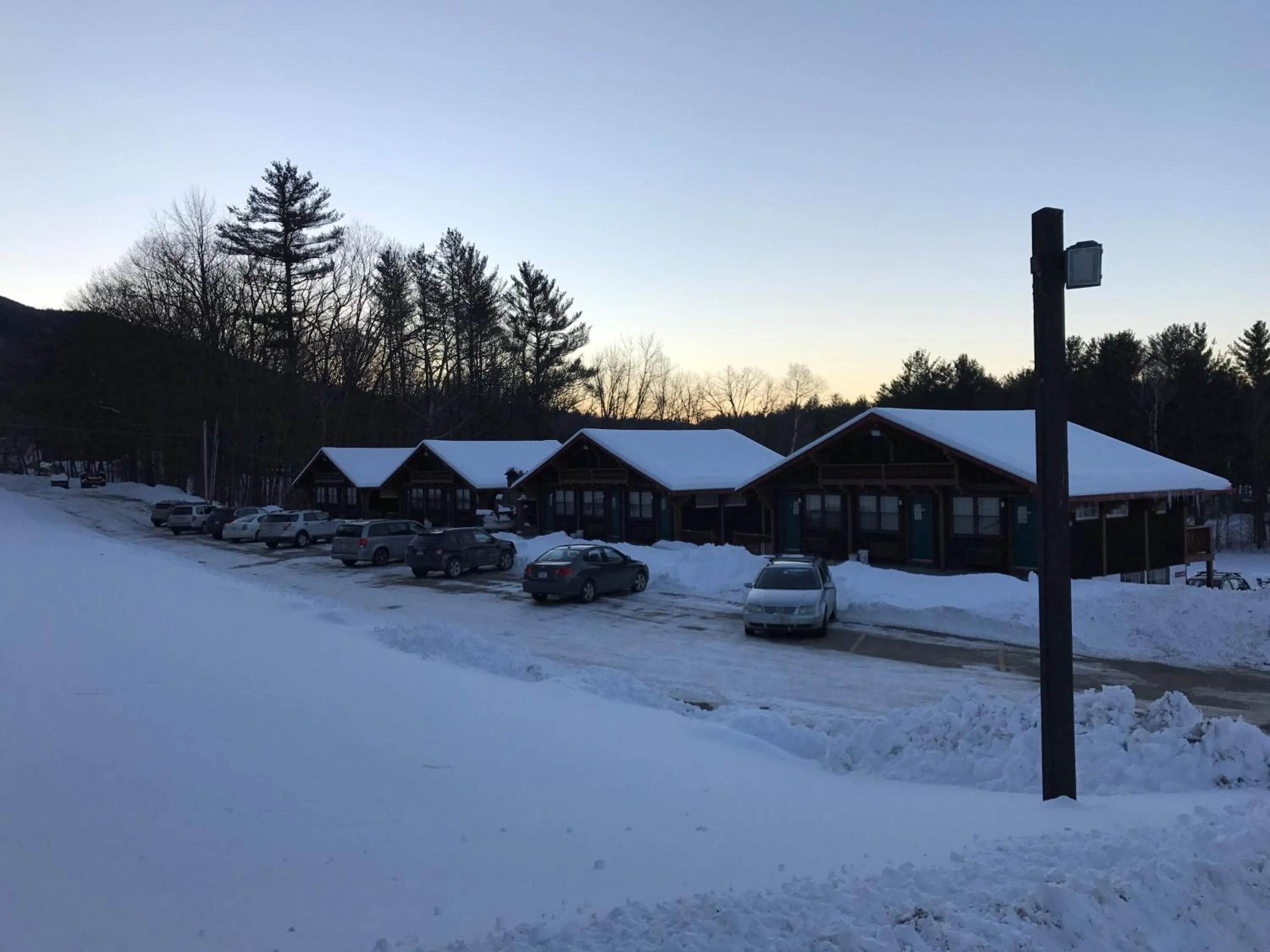 Facade/entrance in Swiss Chalets Village Inn