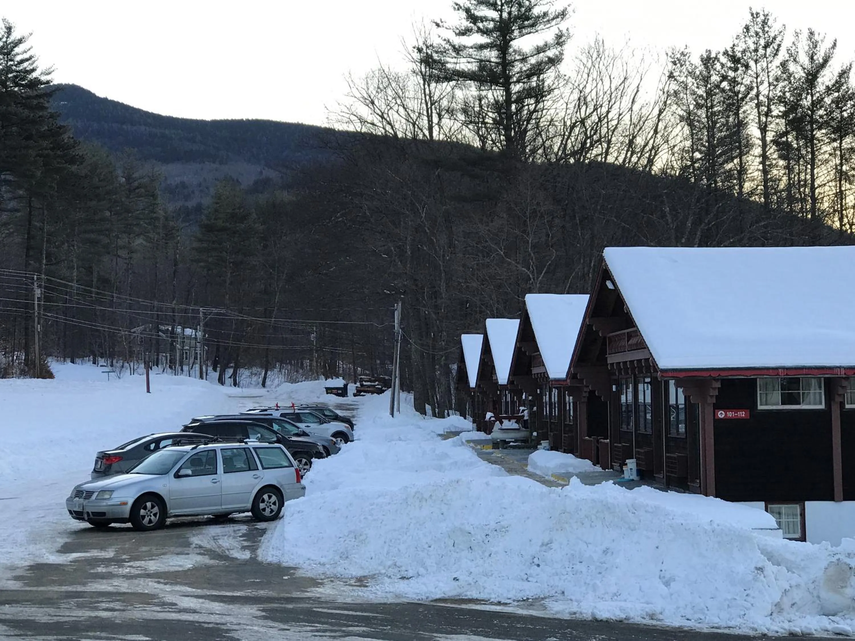Facade/entrance in Swiss Chalets Village Inn