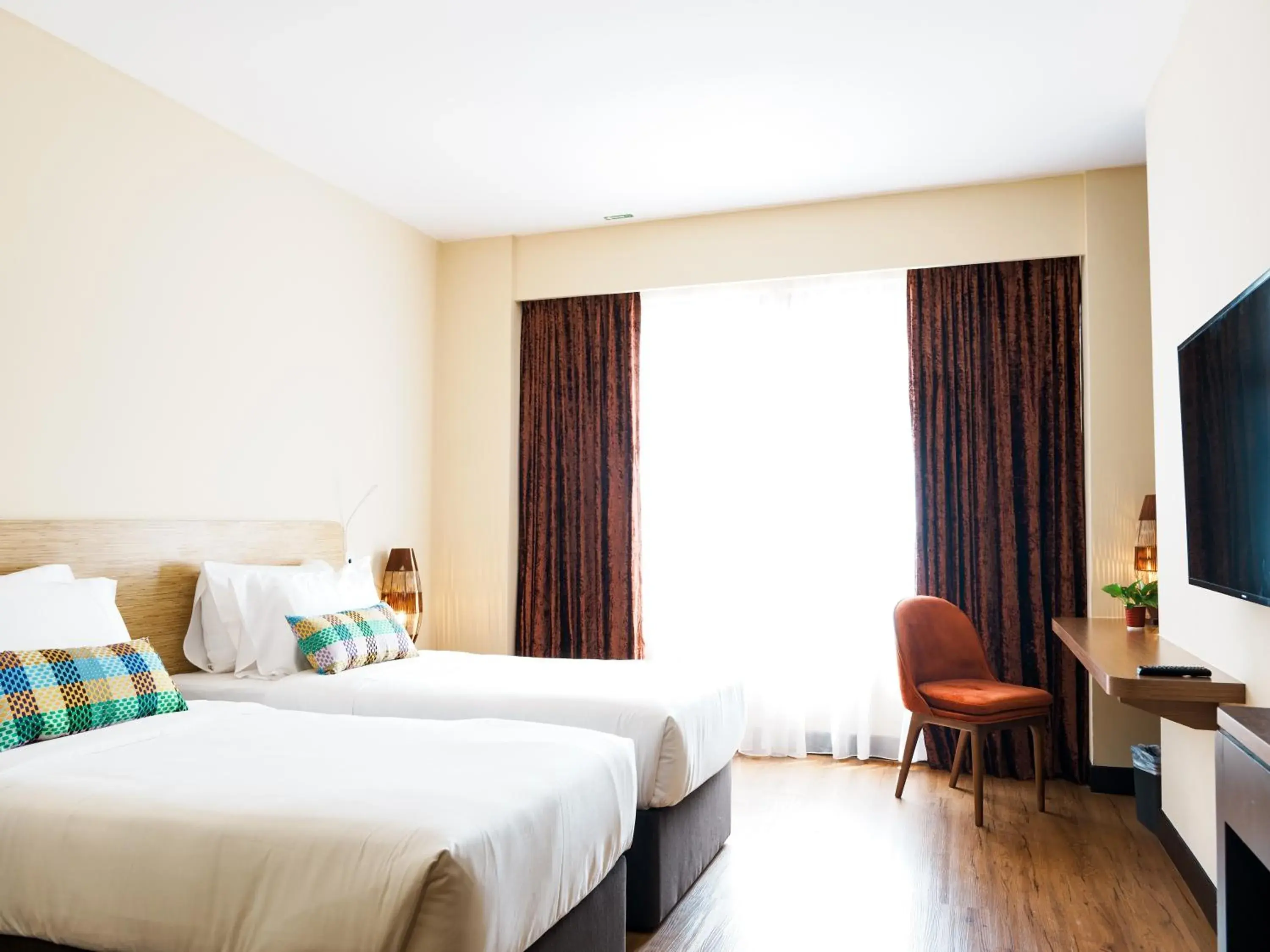 Amber Twin Room in Starus Hotel Bukit Bintang Amber Twin Room in Starus Hotel Bukit Bintang