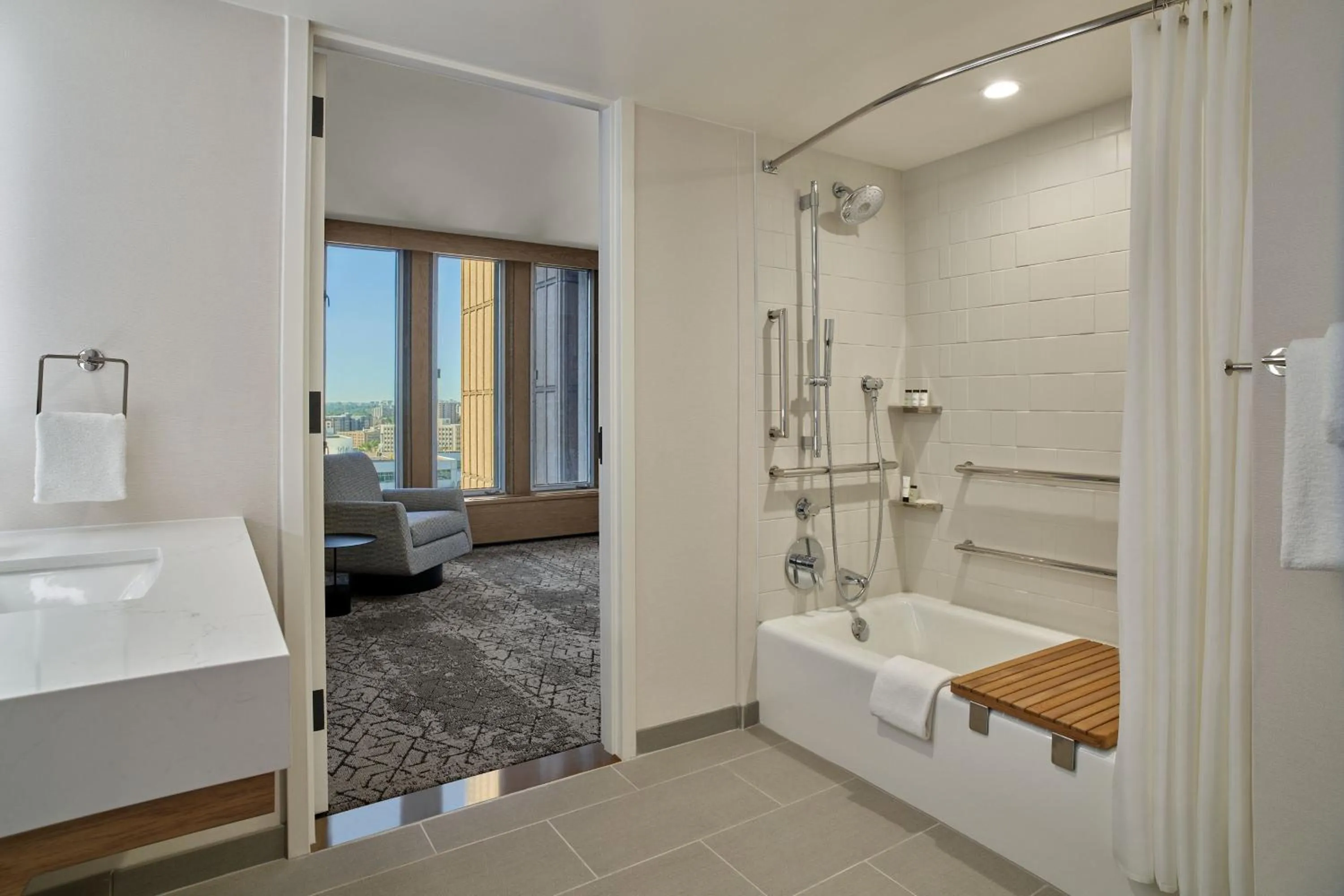 Bathroom in Sheraton Denver Downtown Hotel