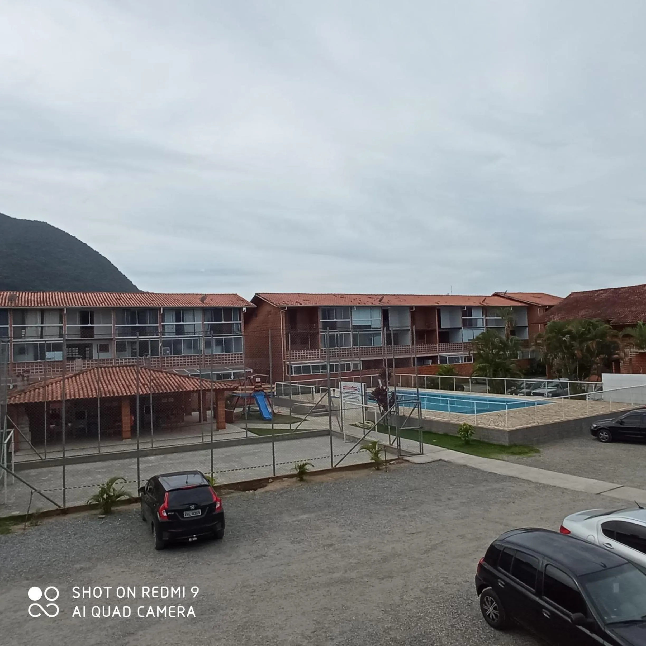 Pool view in Maranduba Ville II