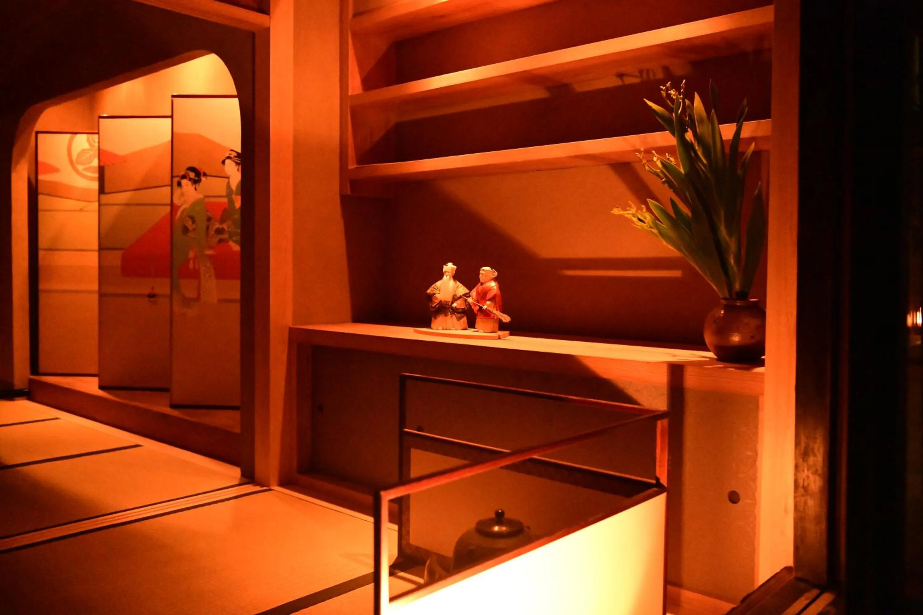 Lounge or bar, Bed in Yado Kiramachi