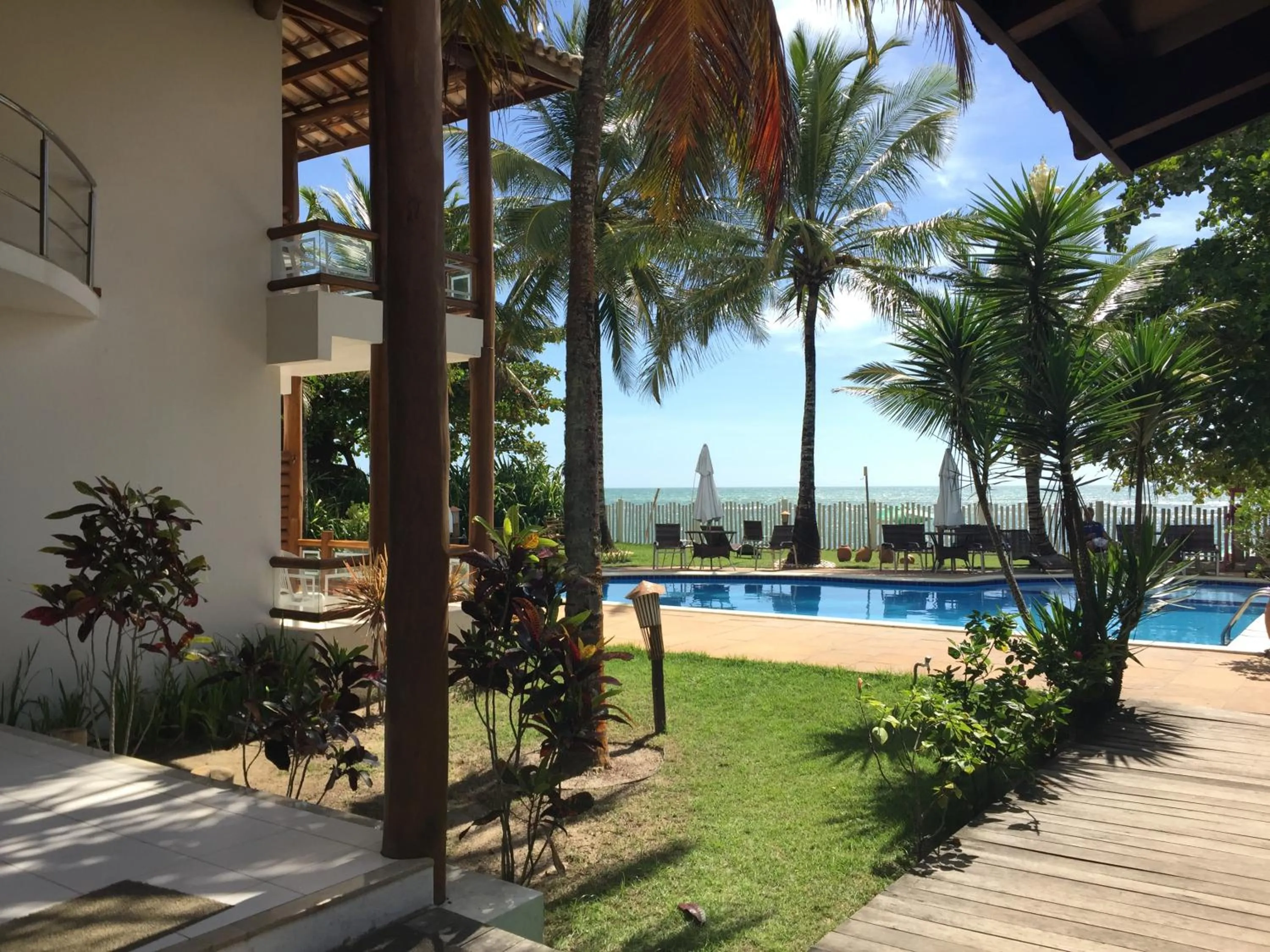 Garden view in Enseada dos Corais Praia Hotel