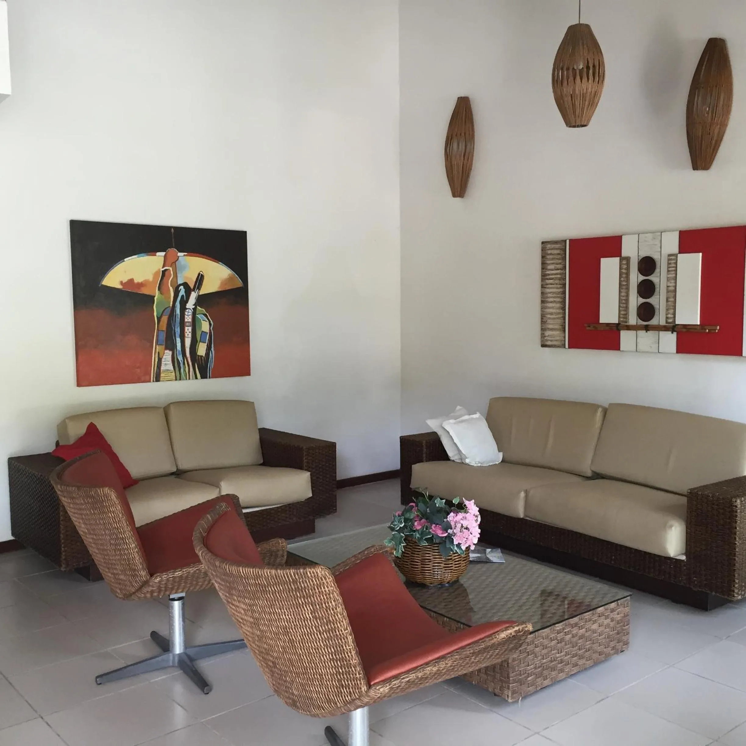 Lobby or reception in Enseada dos Corais Praia Hotel