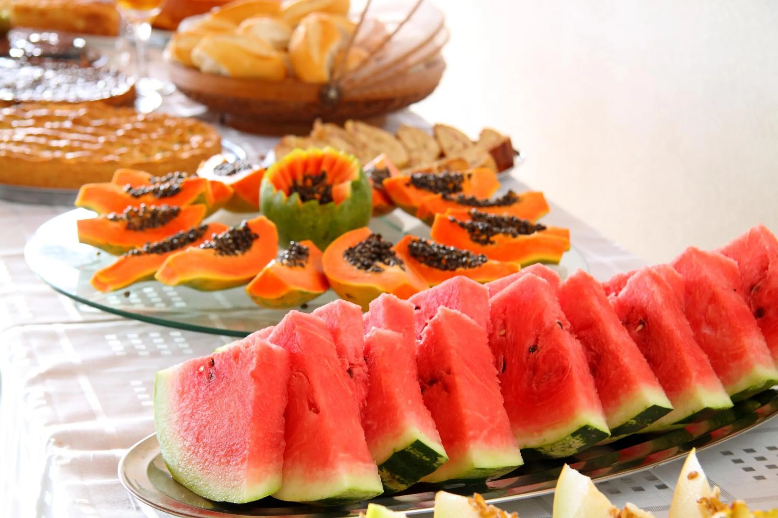 Buffet breakfast in Enseada dos Corais Praia Hotel