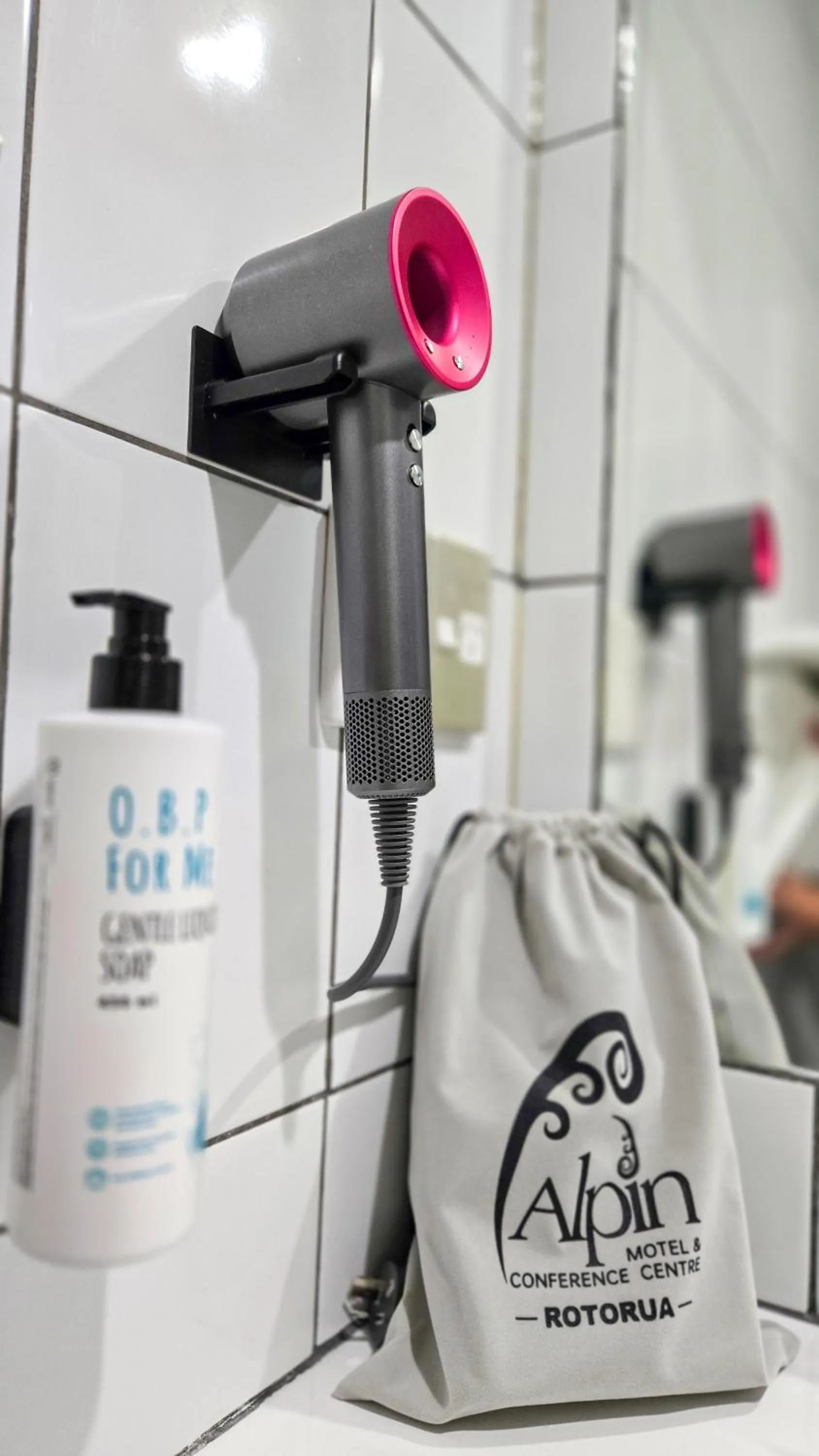 Bathroom in Alpin Motel & Conference Centre