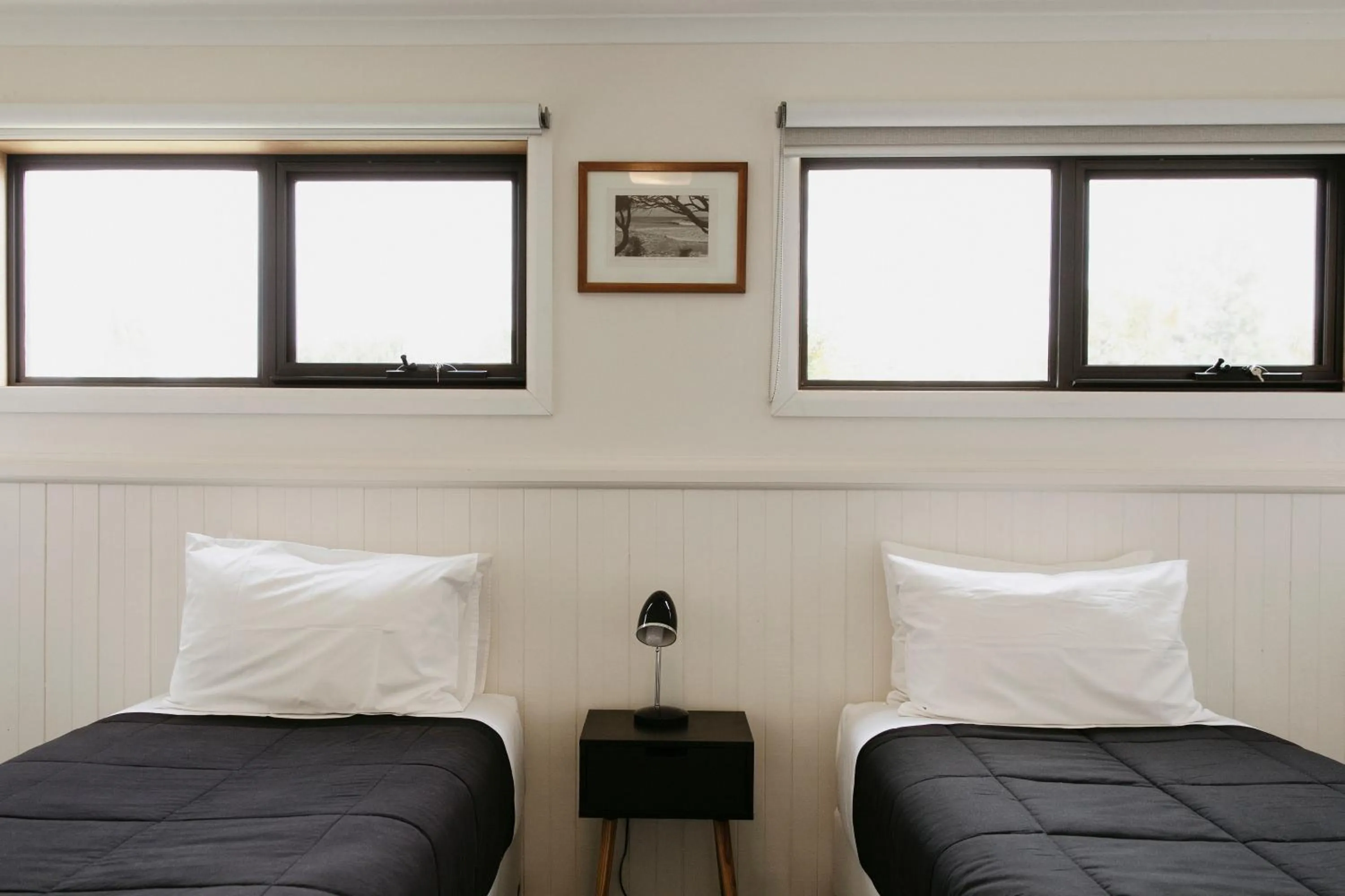 Bed in Anchor Wheel Motel