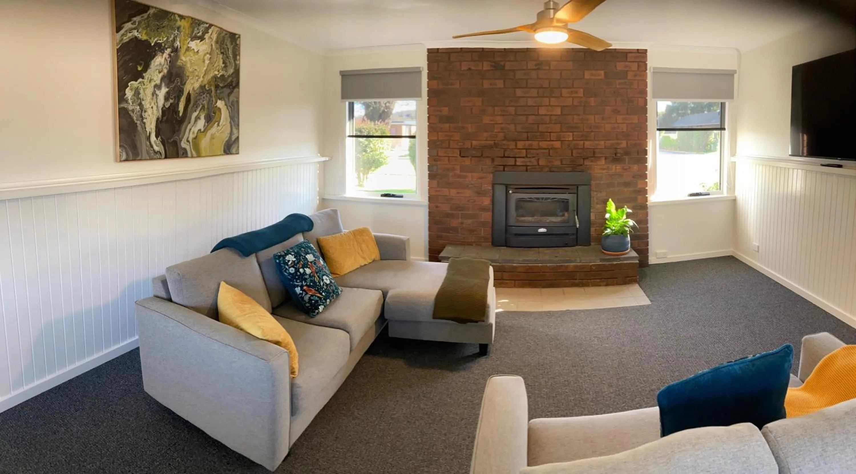 Living room in Anchor Wheel Motel