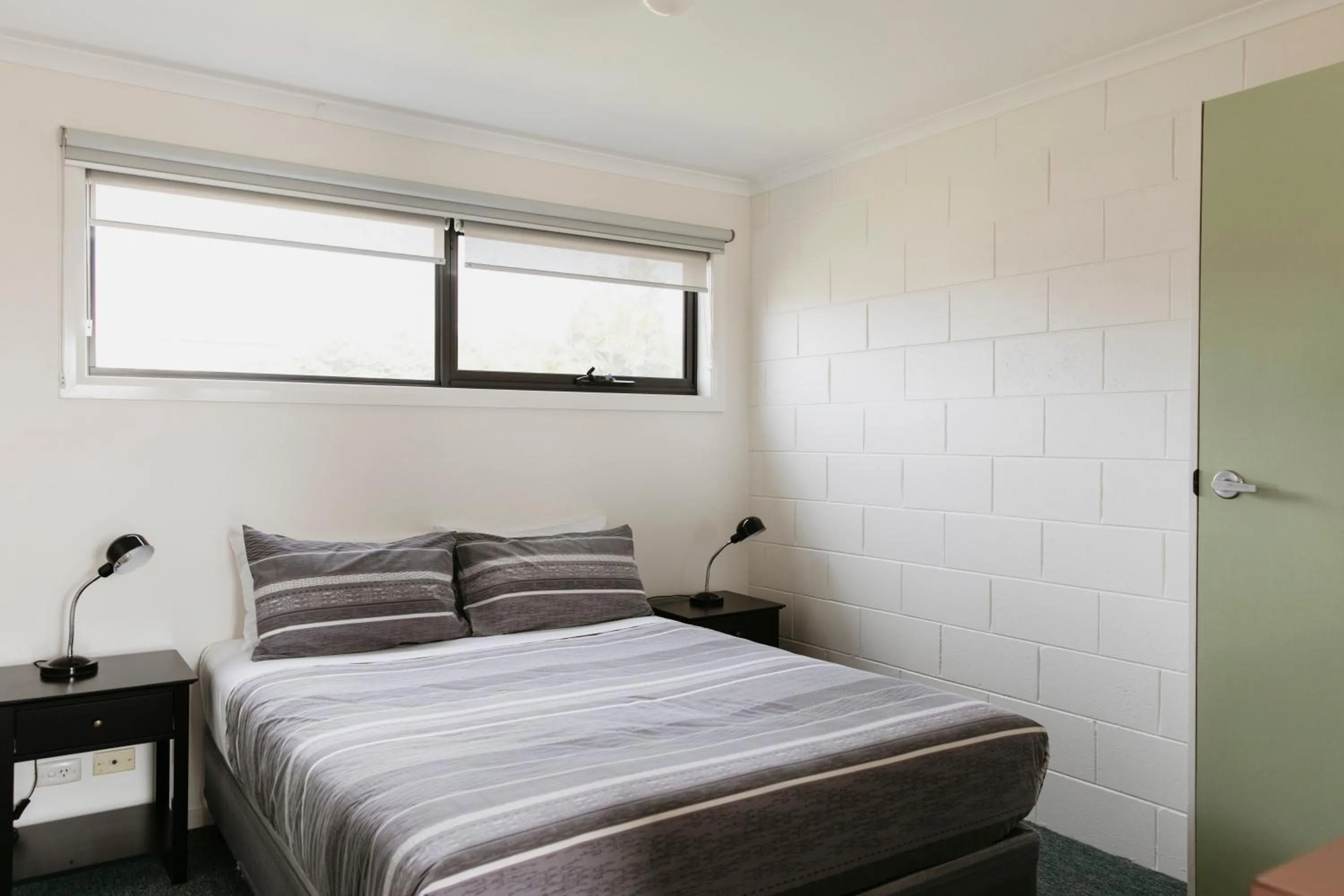 Bed in Anchor Wheel Motel