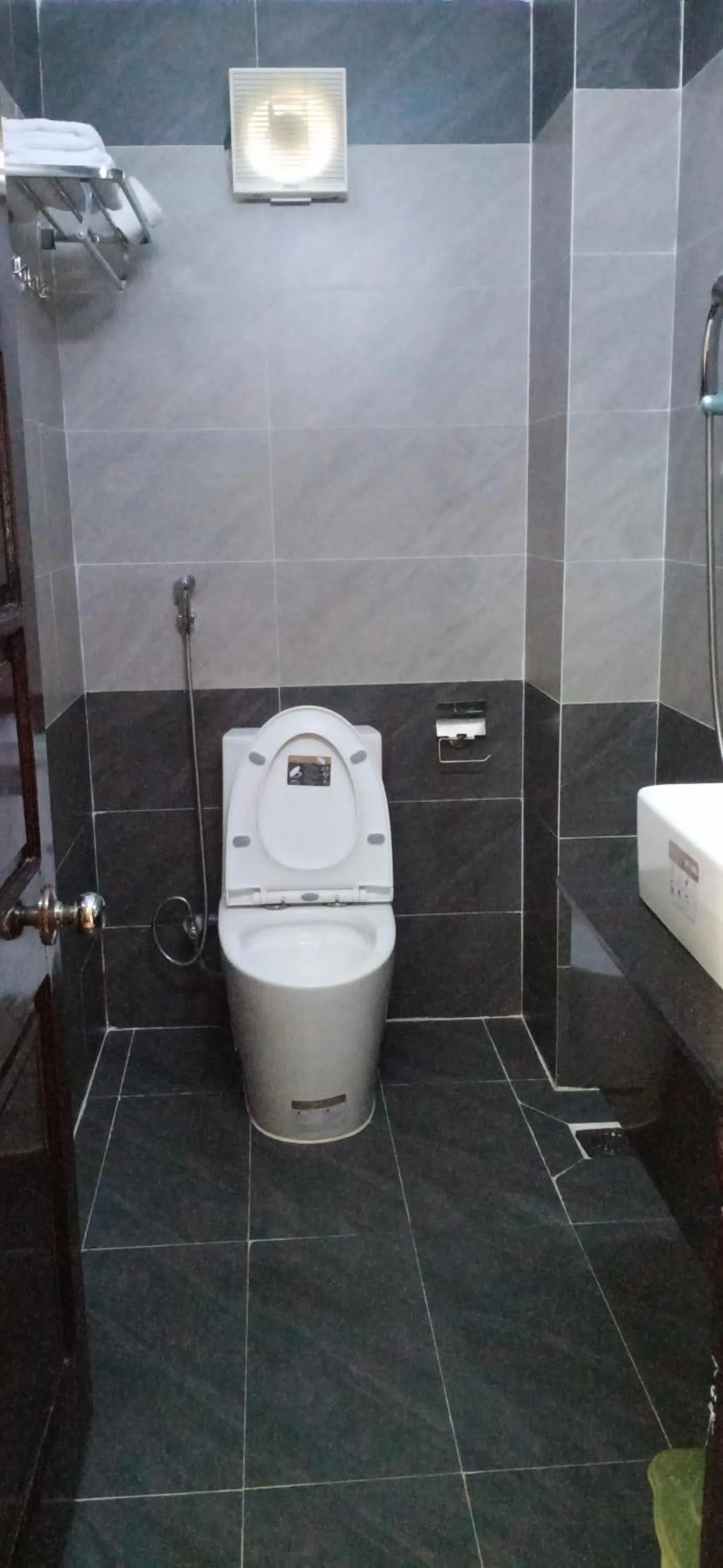 Bathroom in Cat Phu Hotel