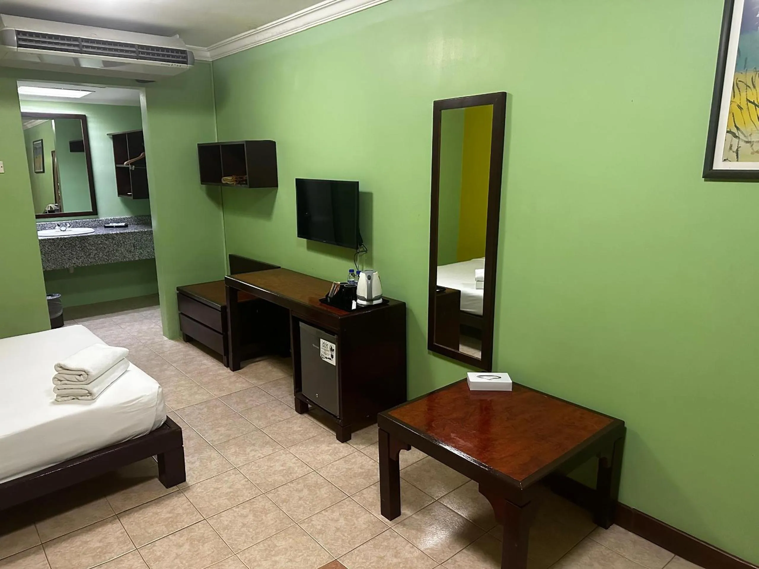 Living room, Bed in Bukit Merah Laketown Resort