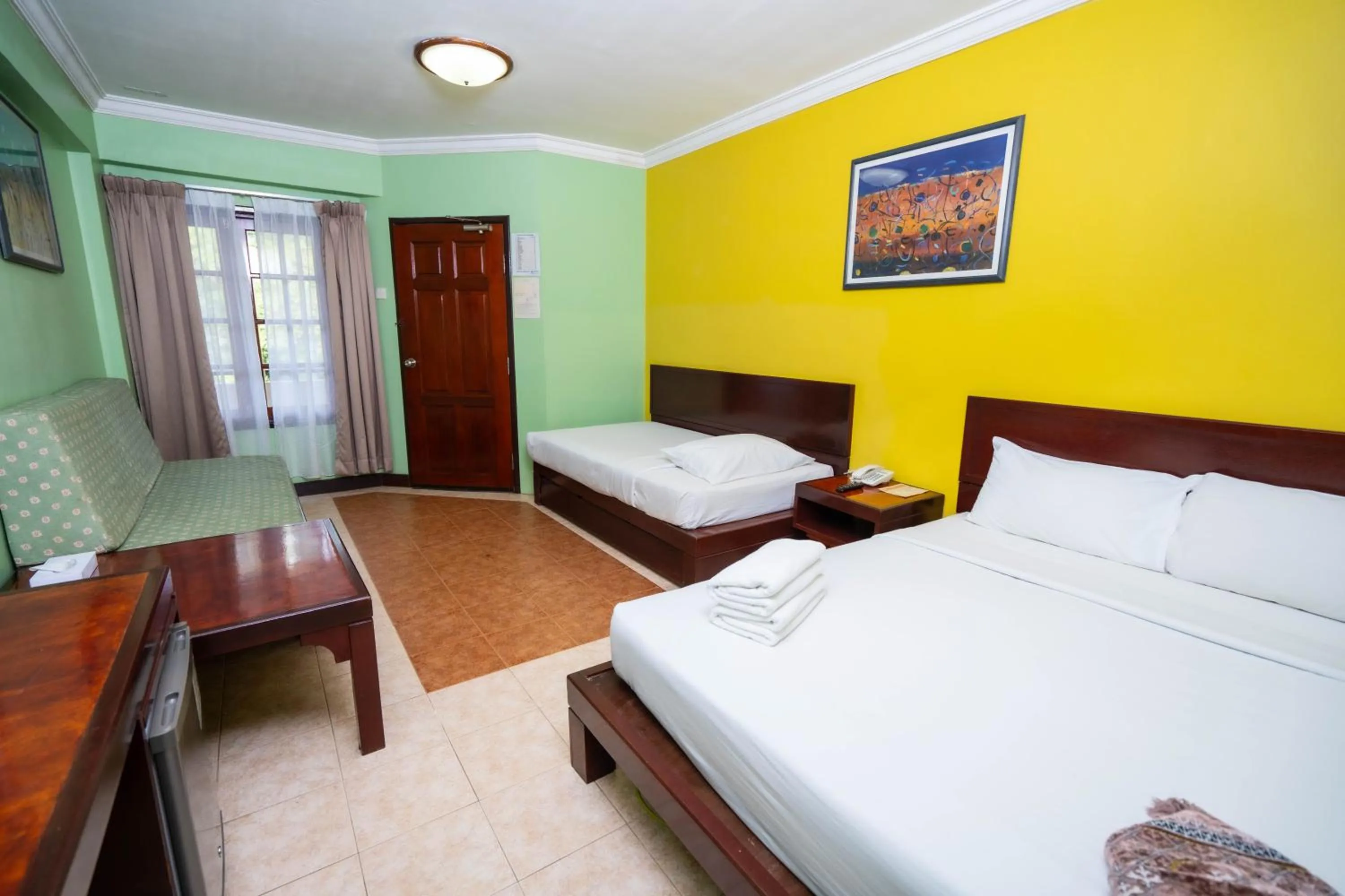 Bed in Bukit Merah Laketown Resort