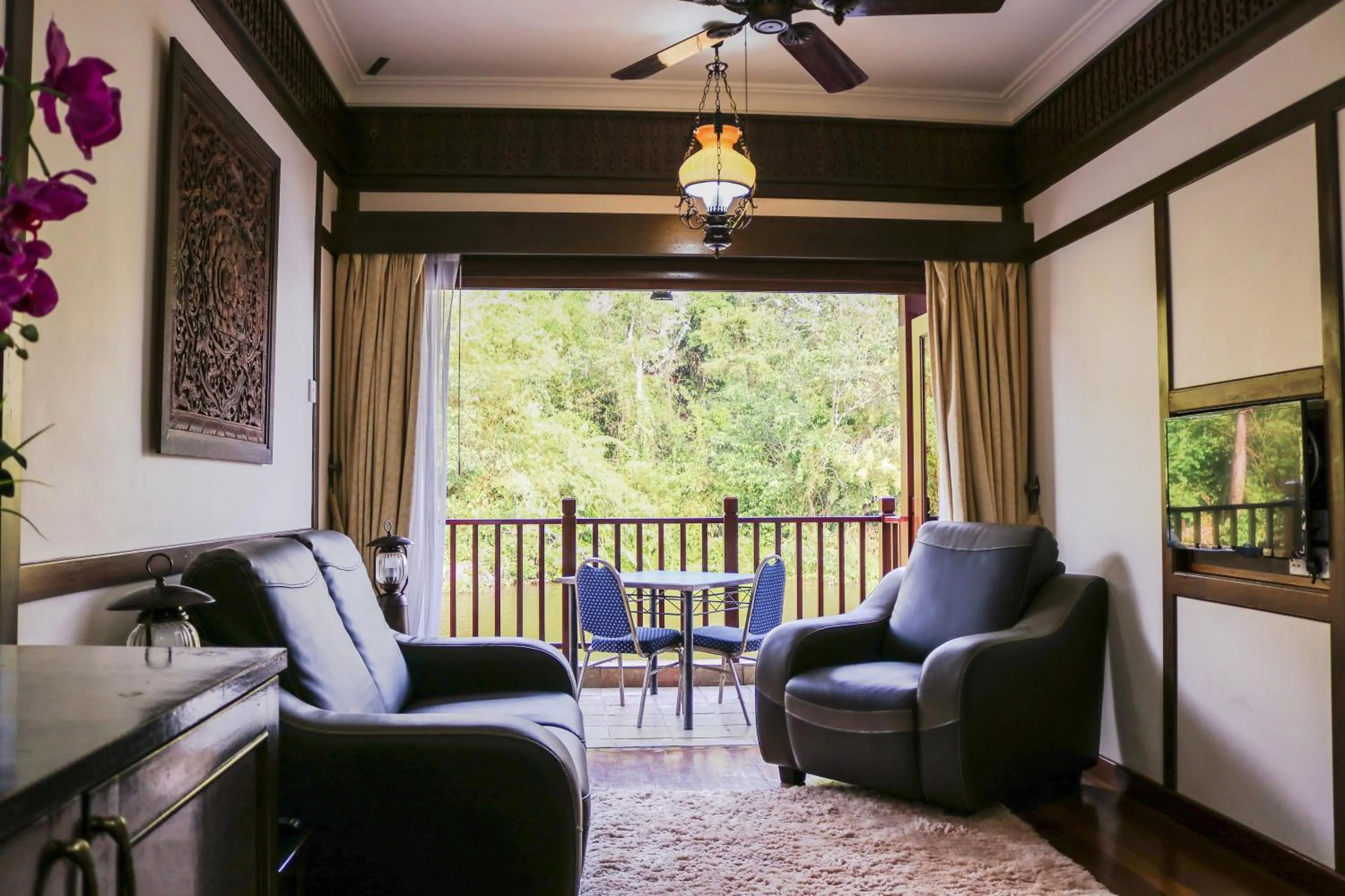 Living room in Bukit Merah Laketown Resort