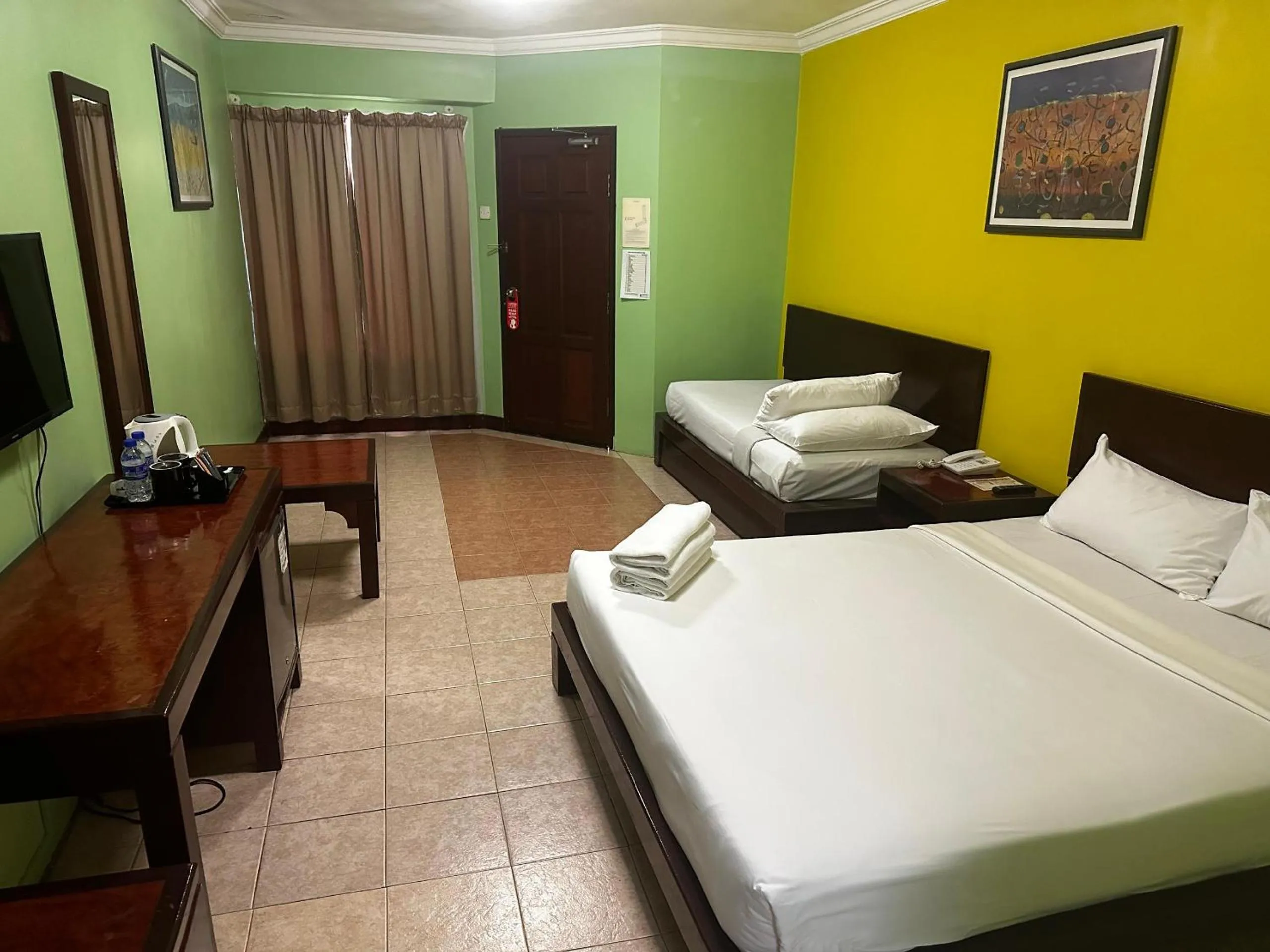 Bed in Bukit Merah Laketown Resort