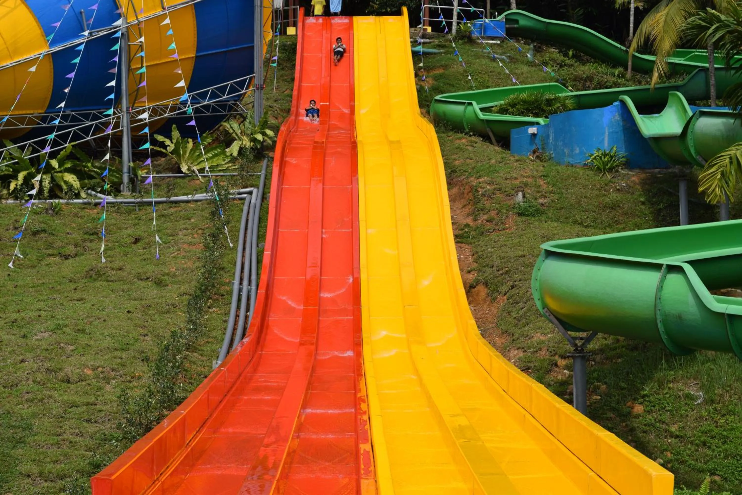 Aqua park in Bukit Merah Laketown Resort