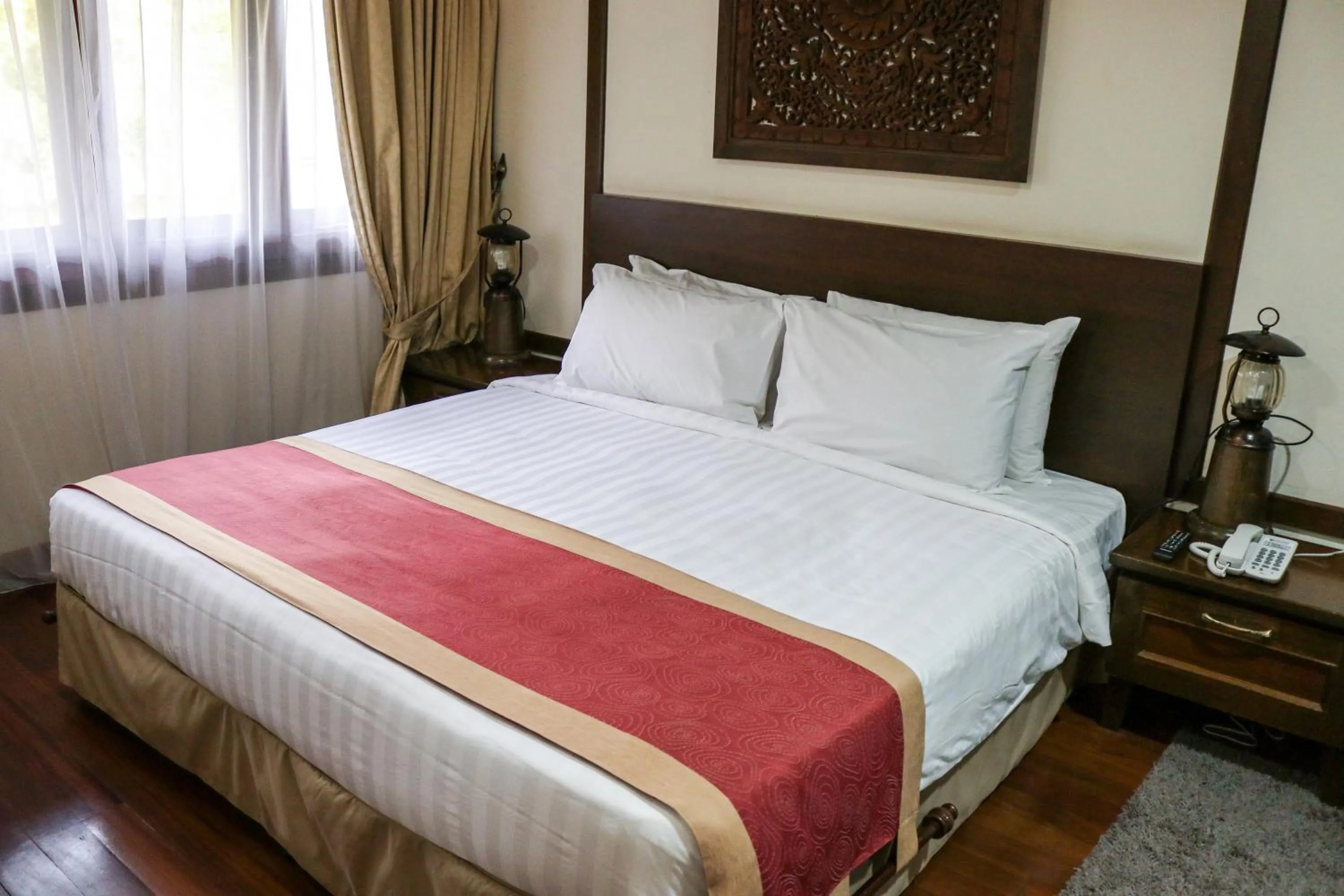 Bed in Bukit Merah Laketown Resort